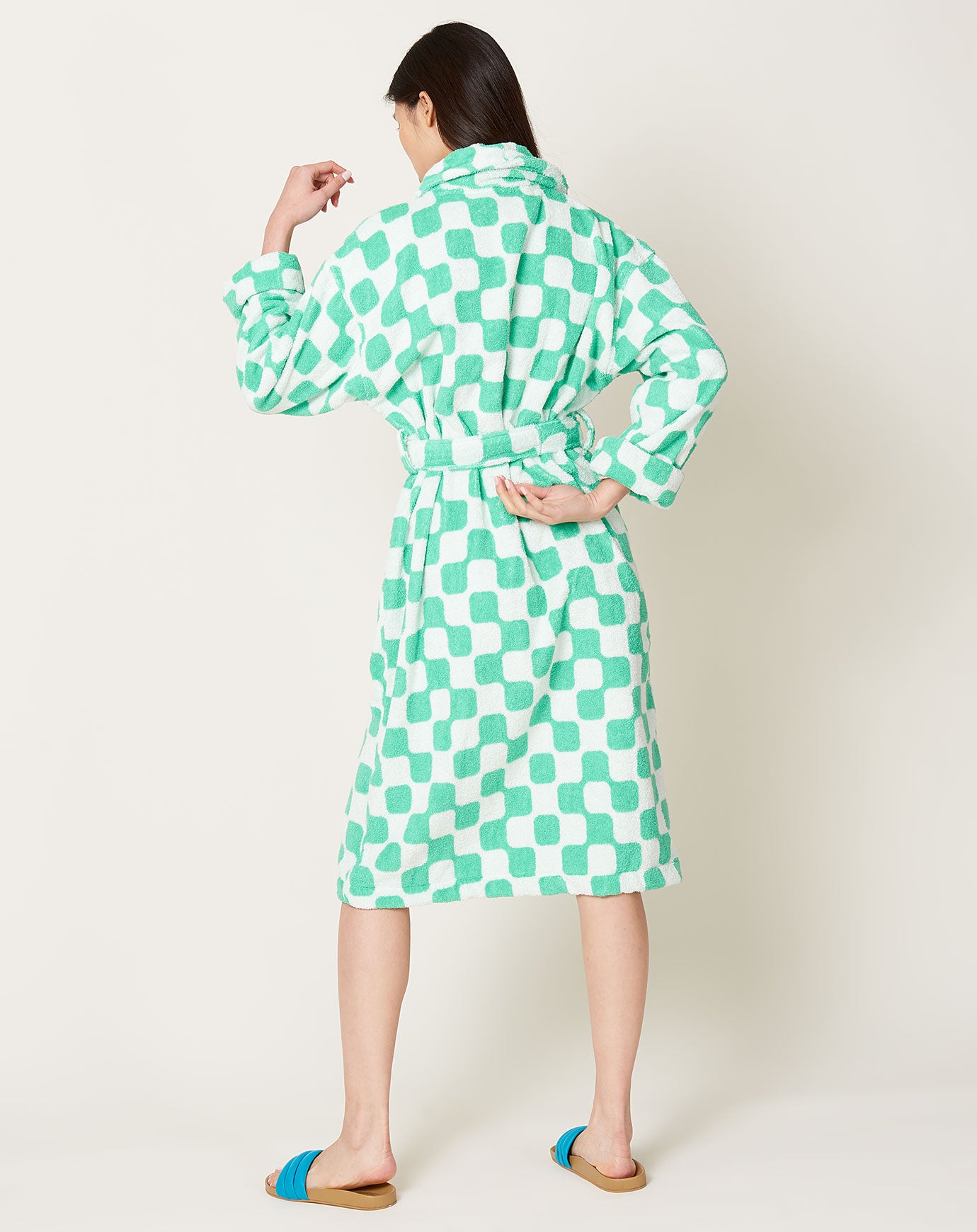 Dusen Dusen Net Bathrobe