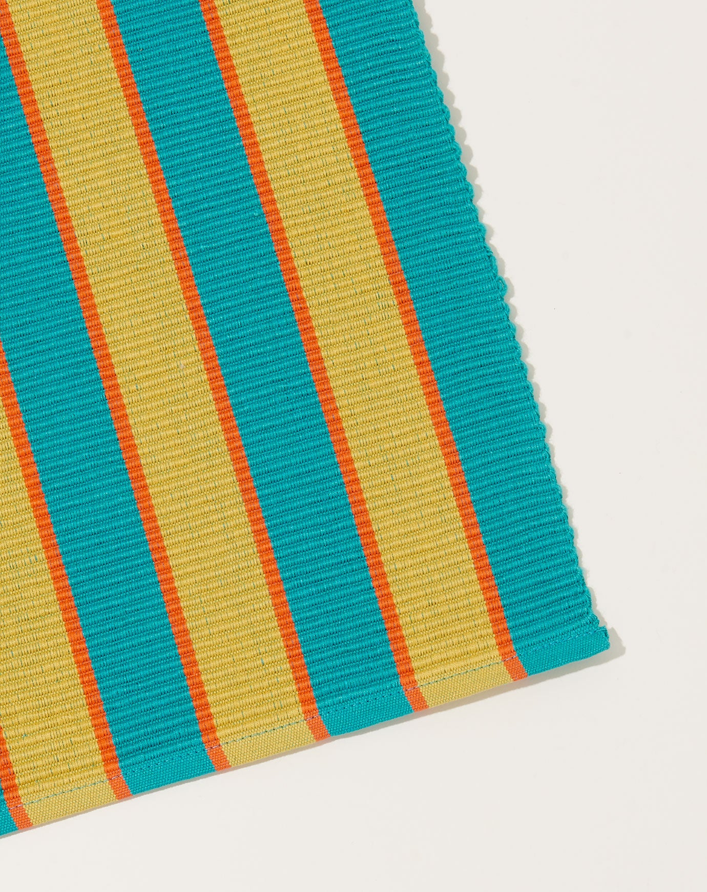 Dusen Dusen Stripe Placemat in Parmesan