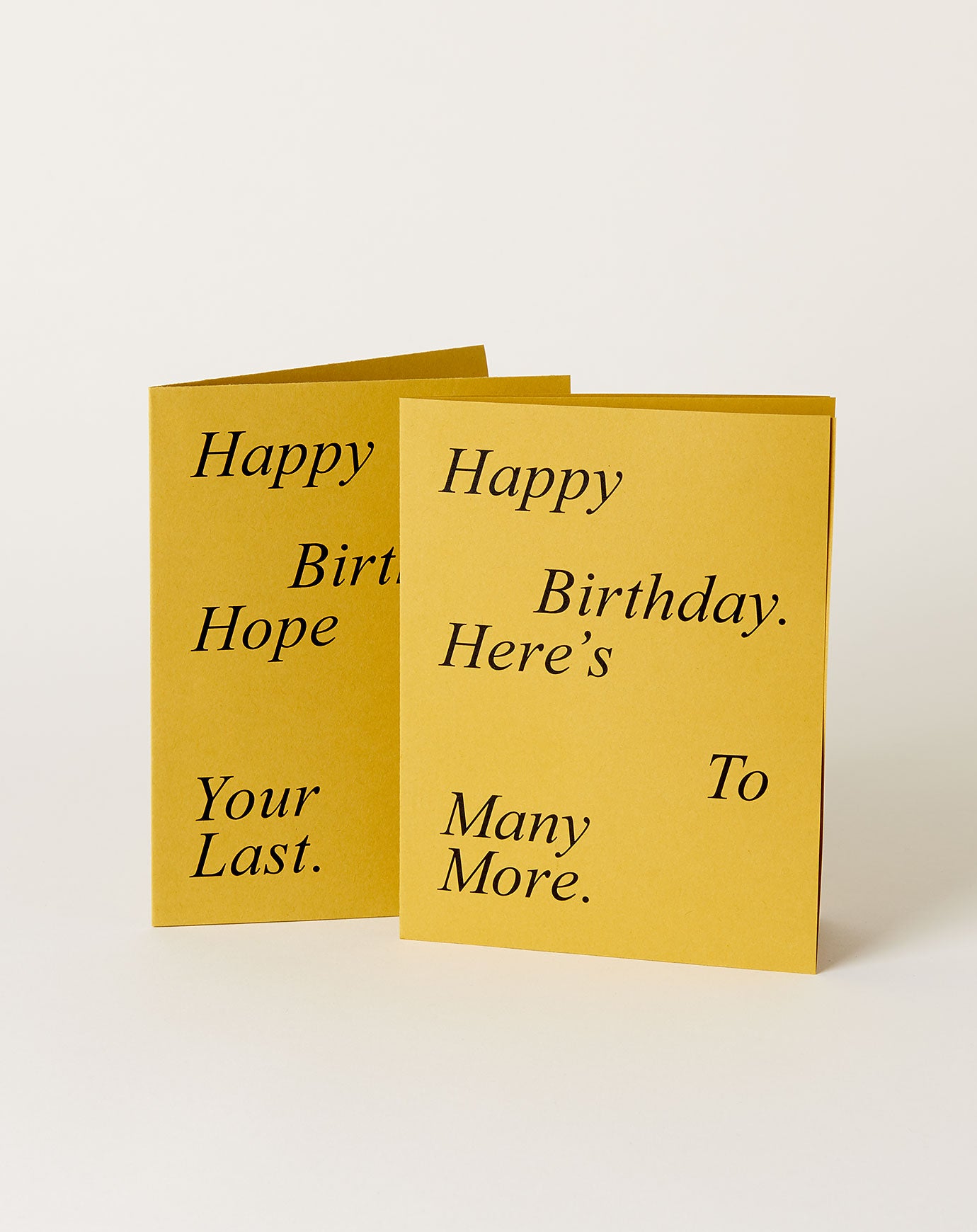 Goods Gang Two Faced Card Happy Birthday Pack of 2