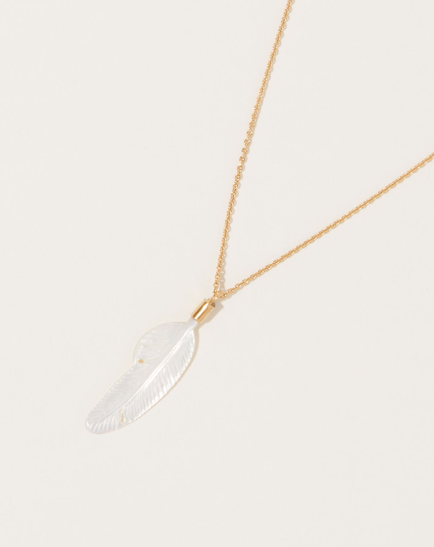 Grainne Morton Feather Necklace