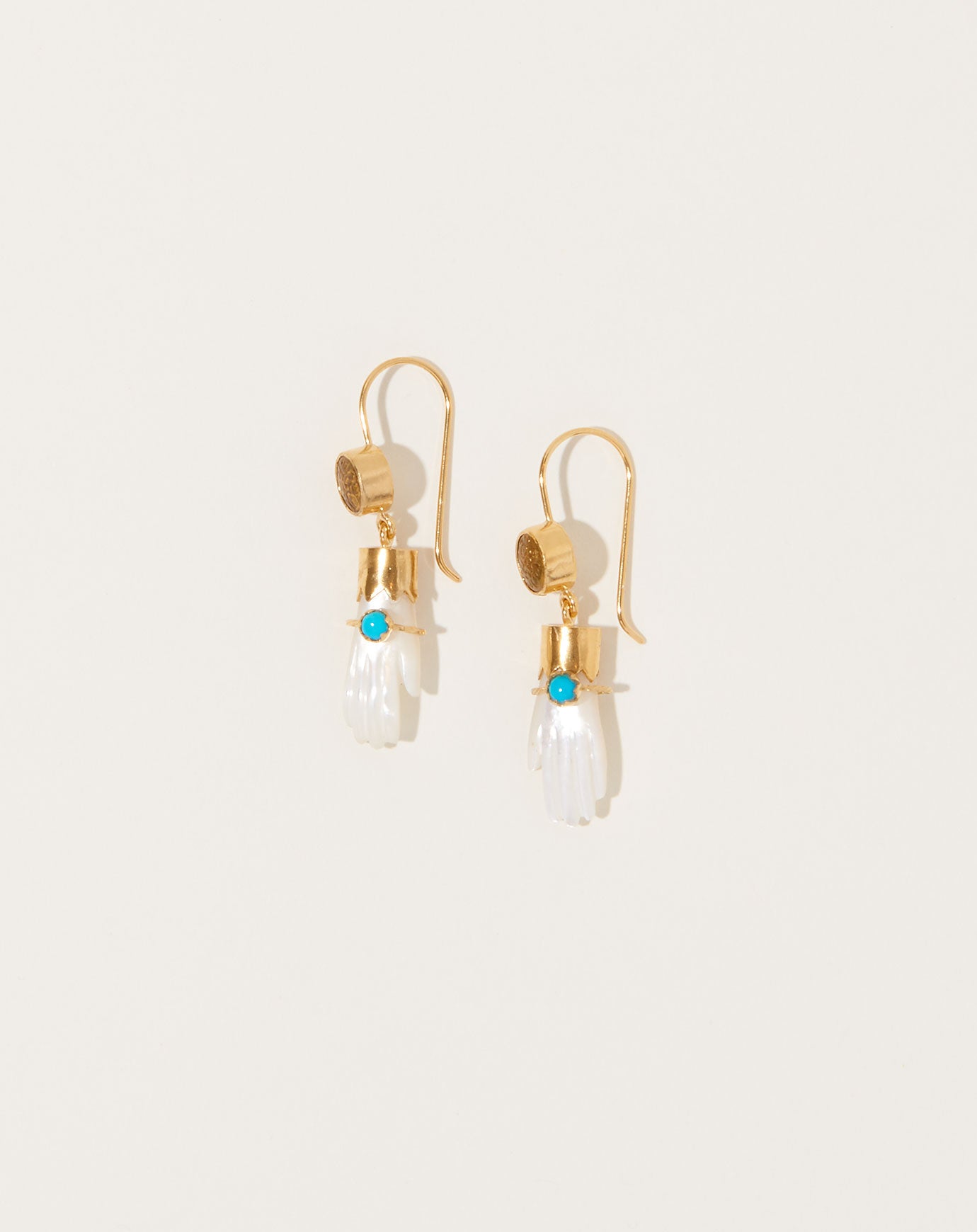 Grainne Morton Hand Hook Earrings With Bracelet