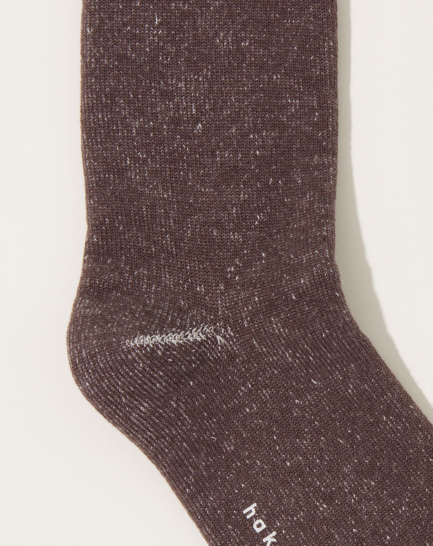 Hakne Cotton Wool Pile Socks in Mocha Brown