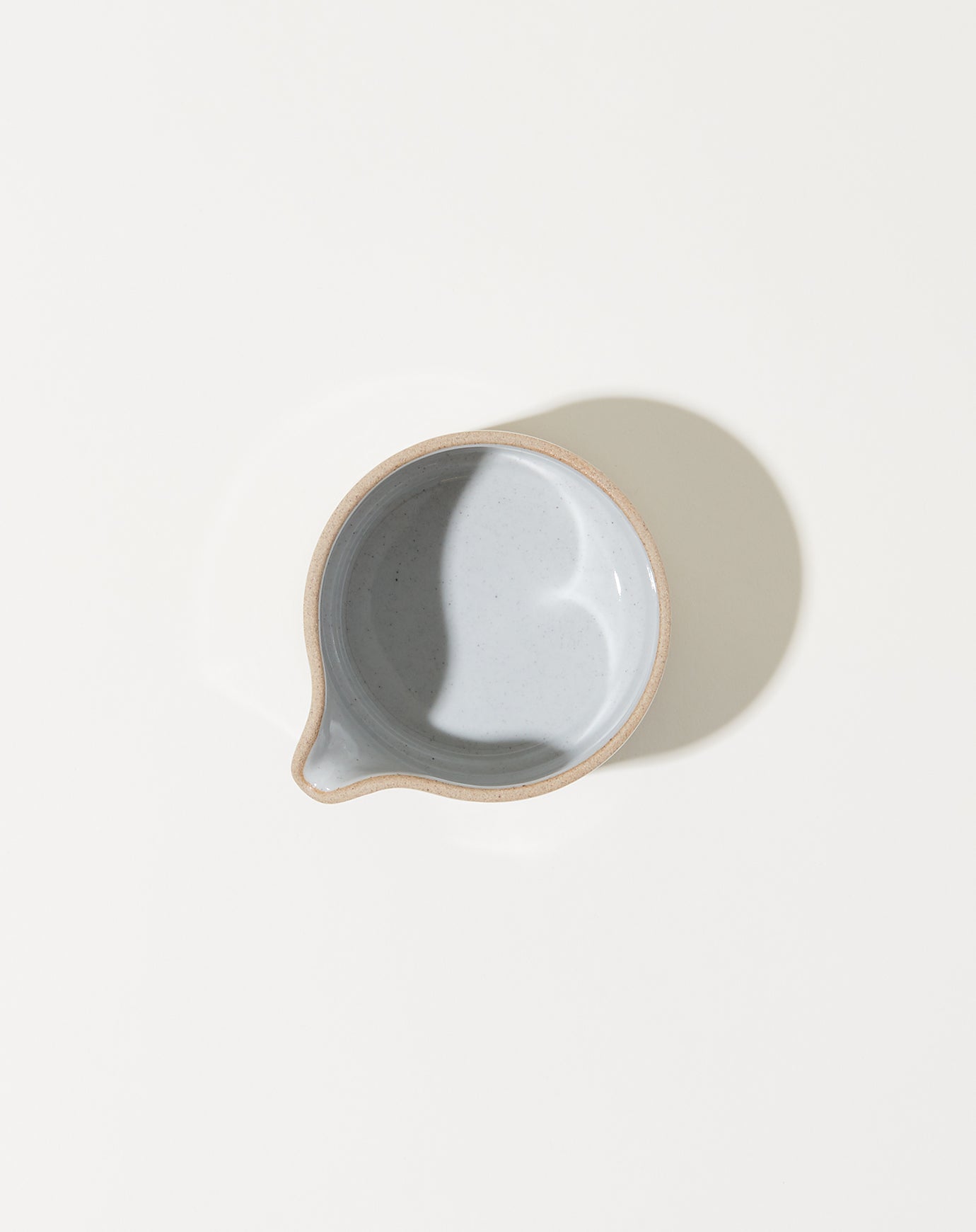 Hasami Porcelain Creamer in Gloss Grey