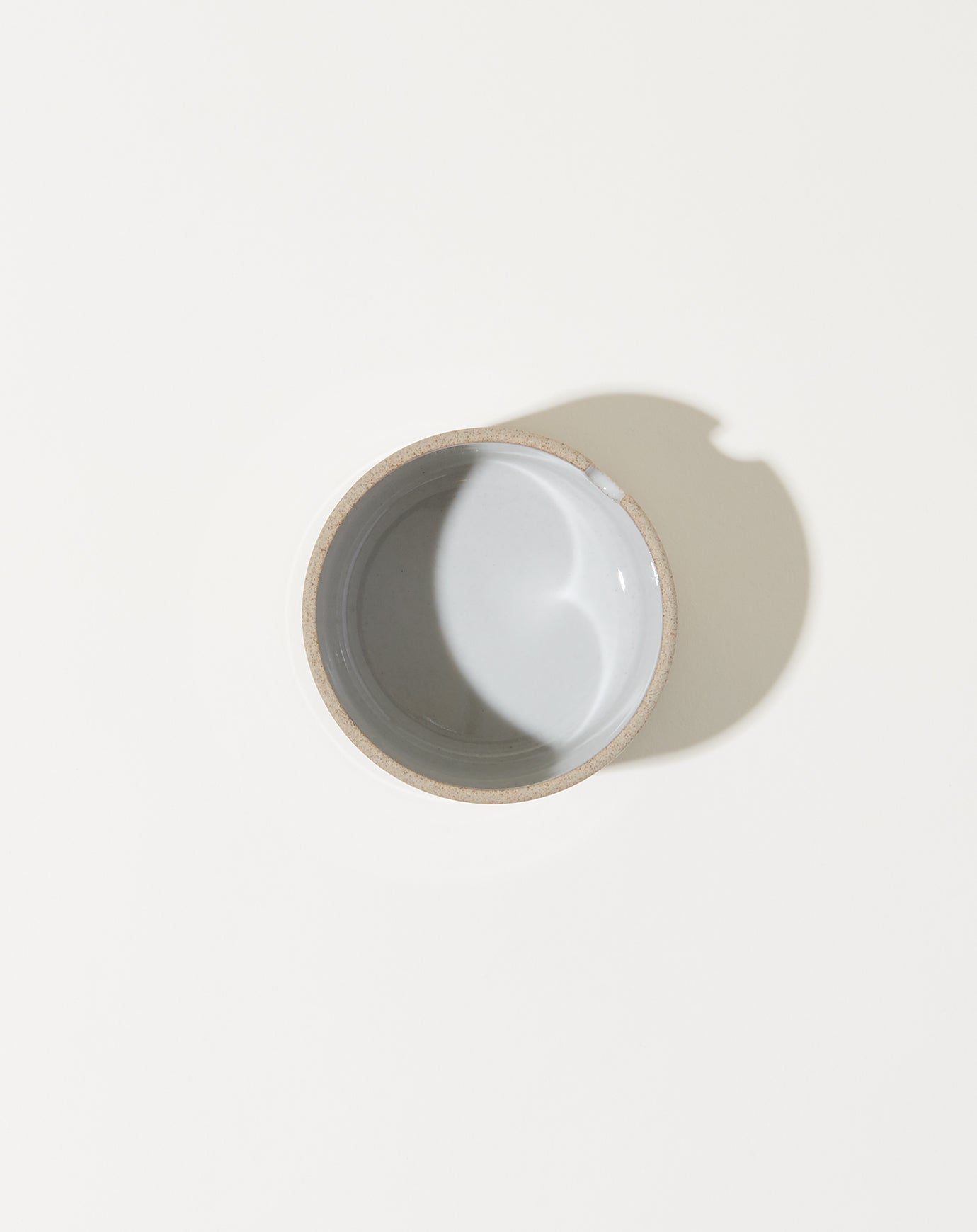 Hasami Porcelain Sugar Pot in Gloss Grey