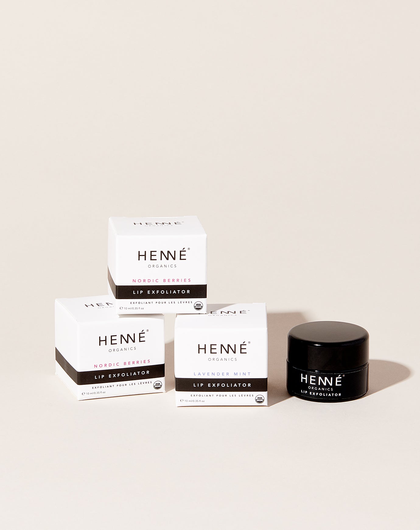 Henné Organics Lavender Mint Lip Exfoliator