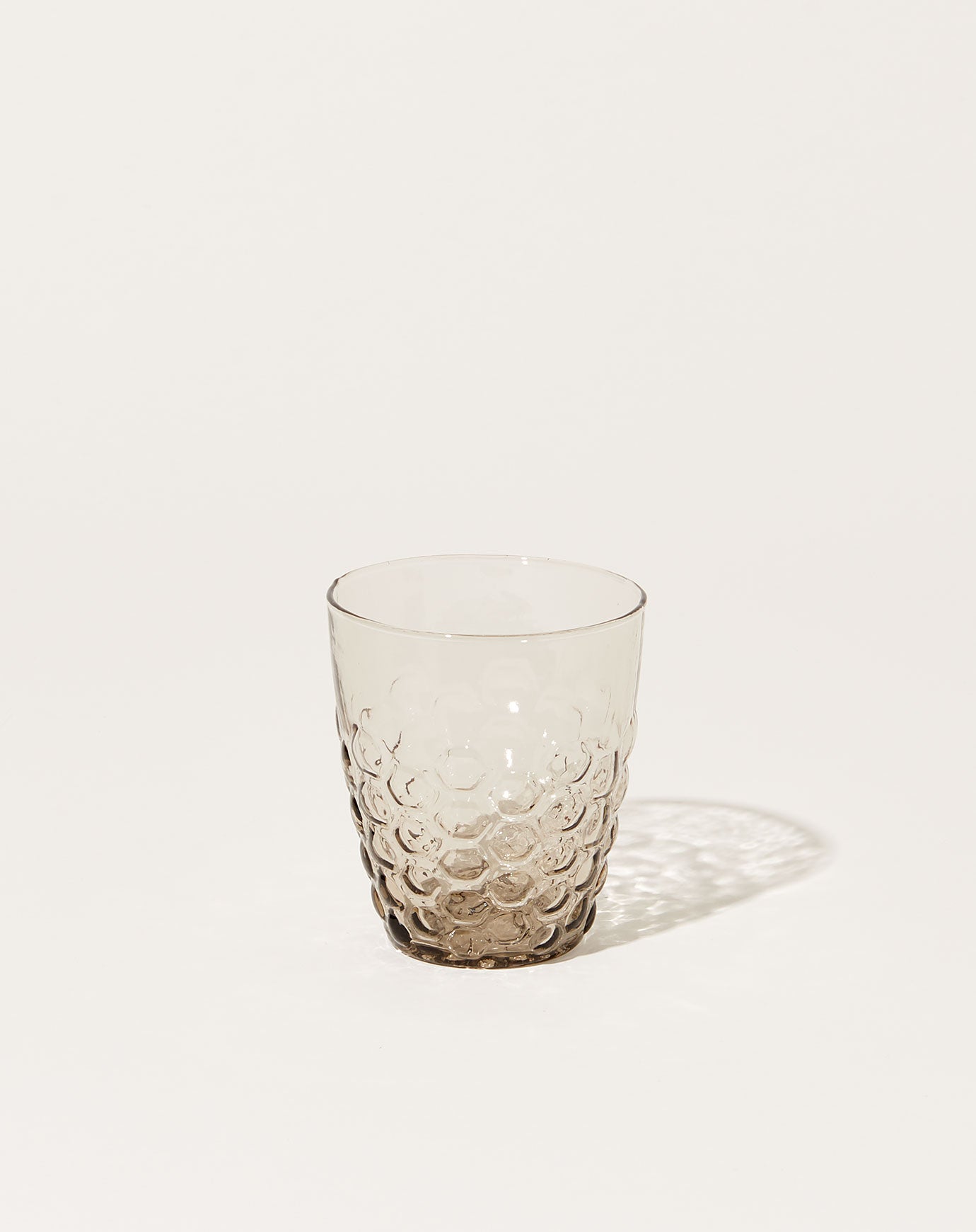 il Buco Vita Honeycomb Patterned Tumbler in Smoke