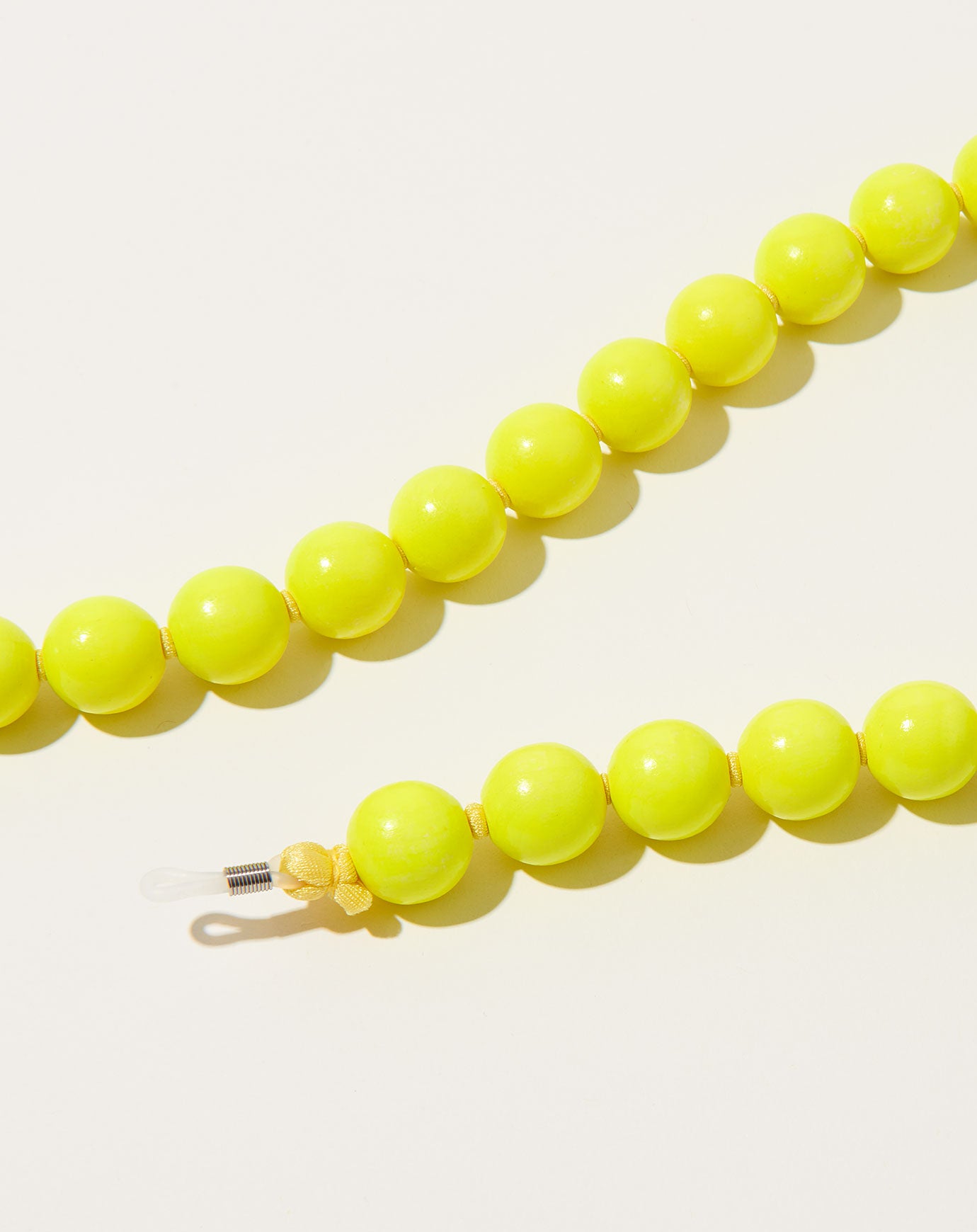 Ina Seifart Brillenkette Big Eyeglass Chain in Neon Yellow