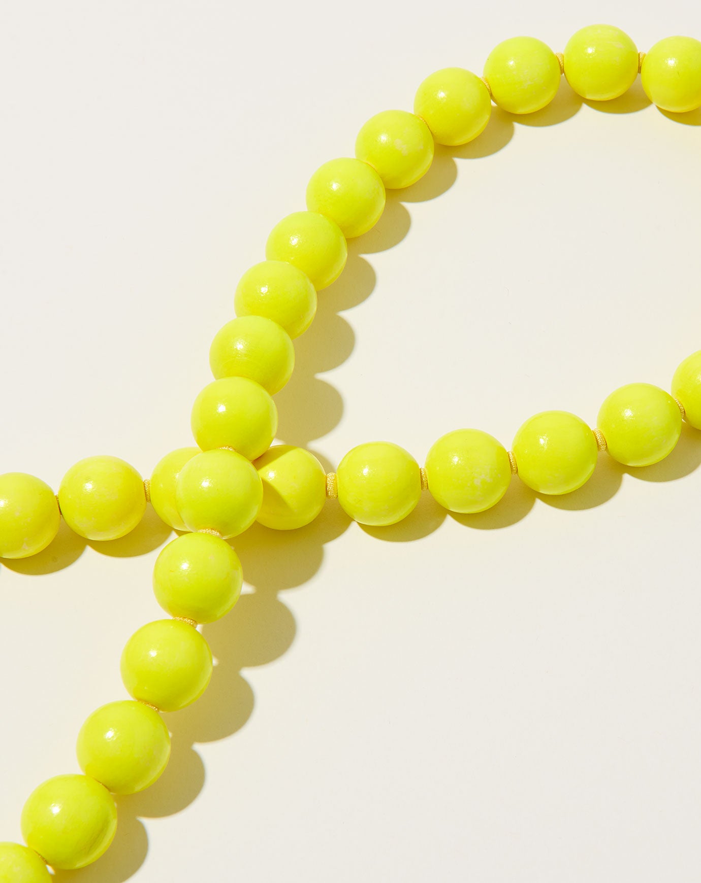 Ina Seifart Brillenkette Big Eyeglass Chain in Neon Yellow