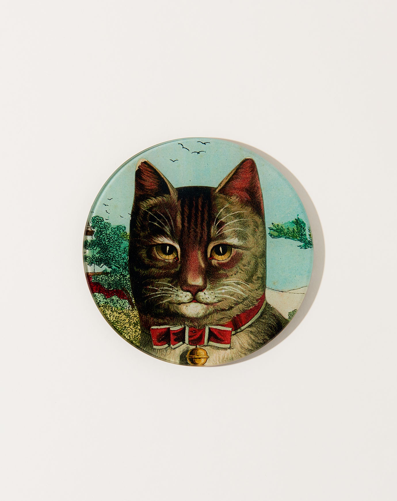 John Derian Country Cat 5 3/4" Round