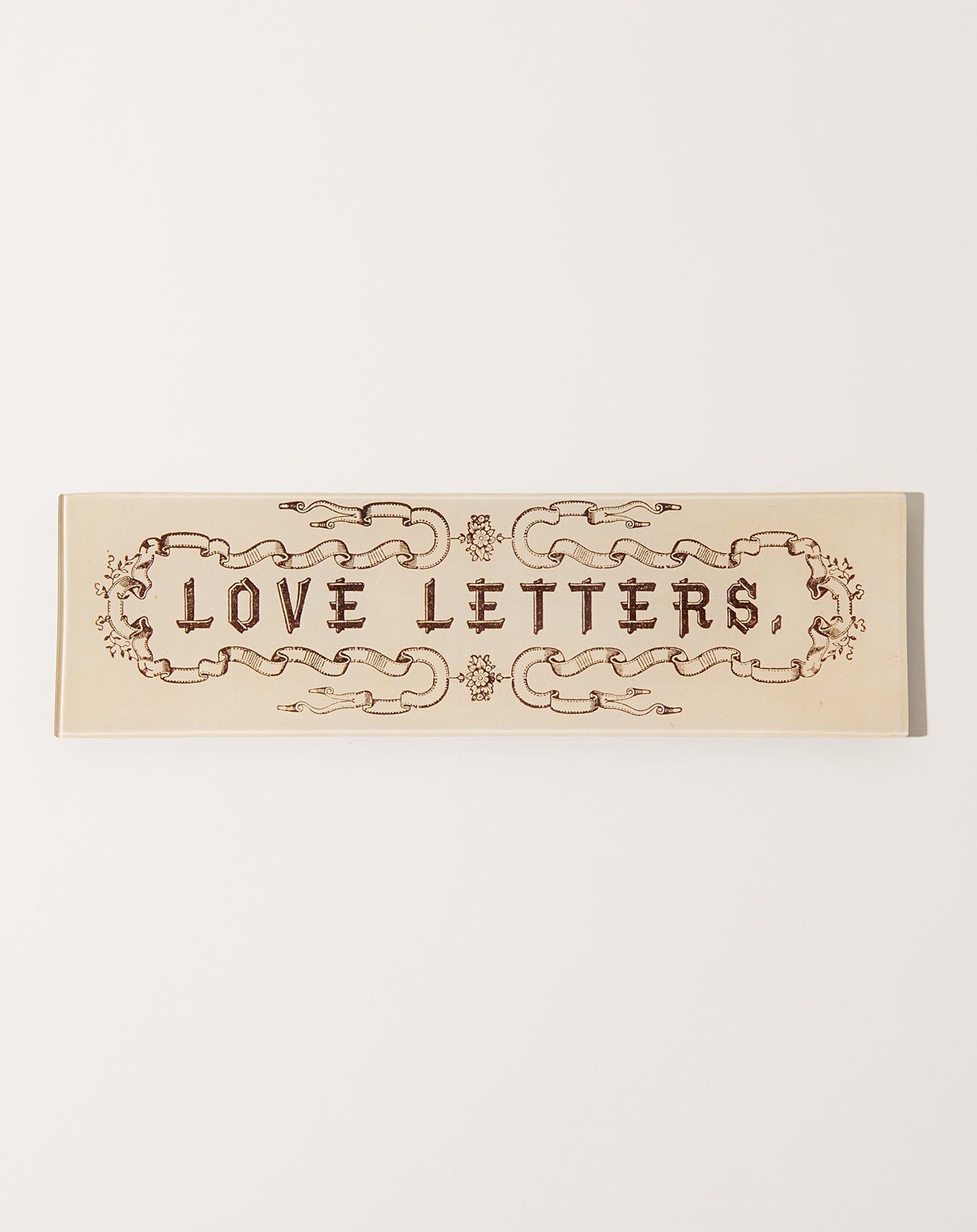 John Derian Love Letters Tray