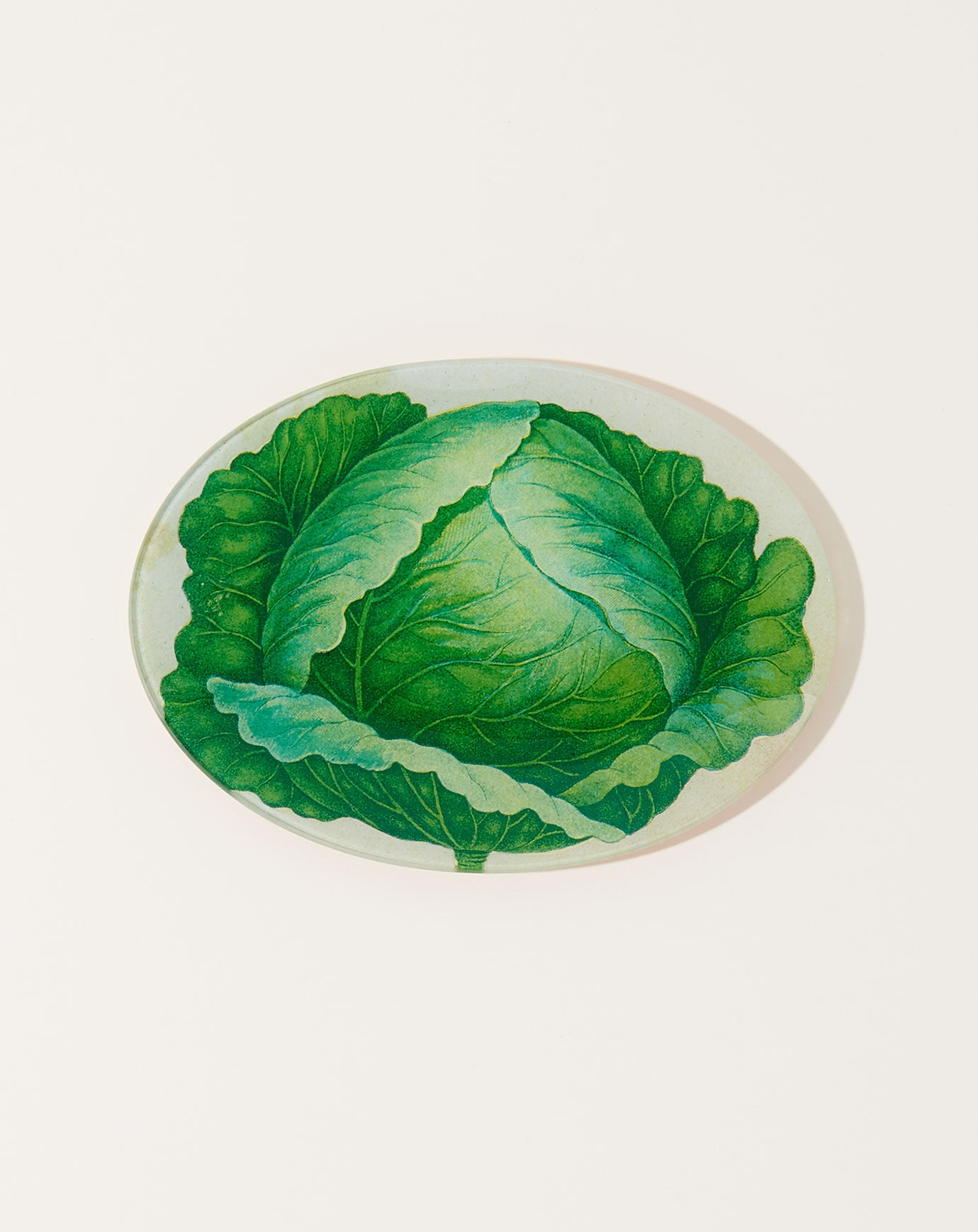 John Derian Scrapbook Cabbage Oval Plate