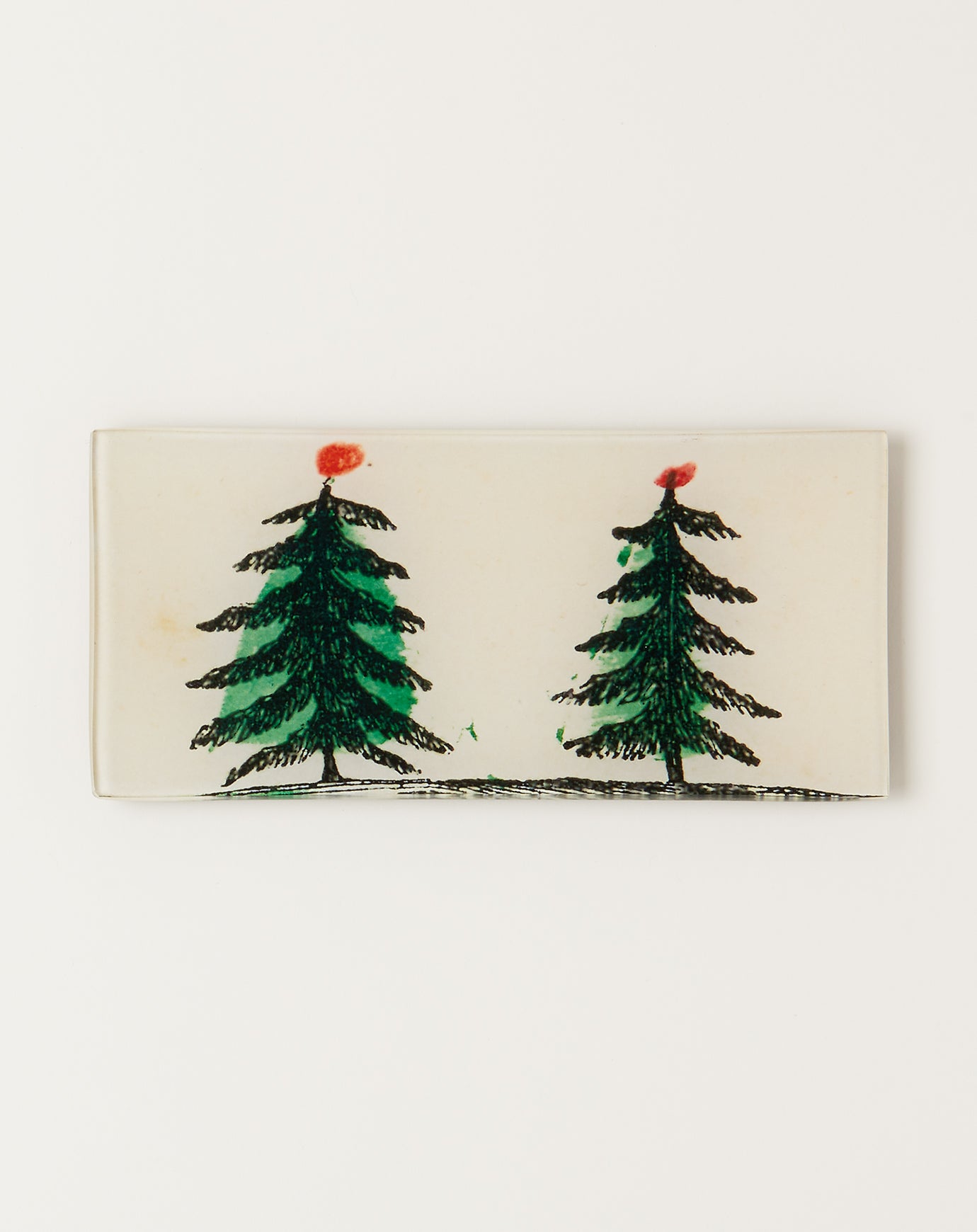 John Derian 2 Trees Rectangular Tray