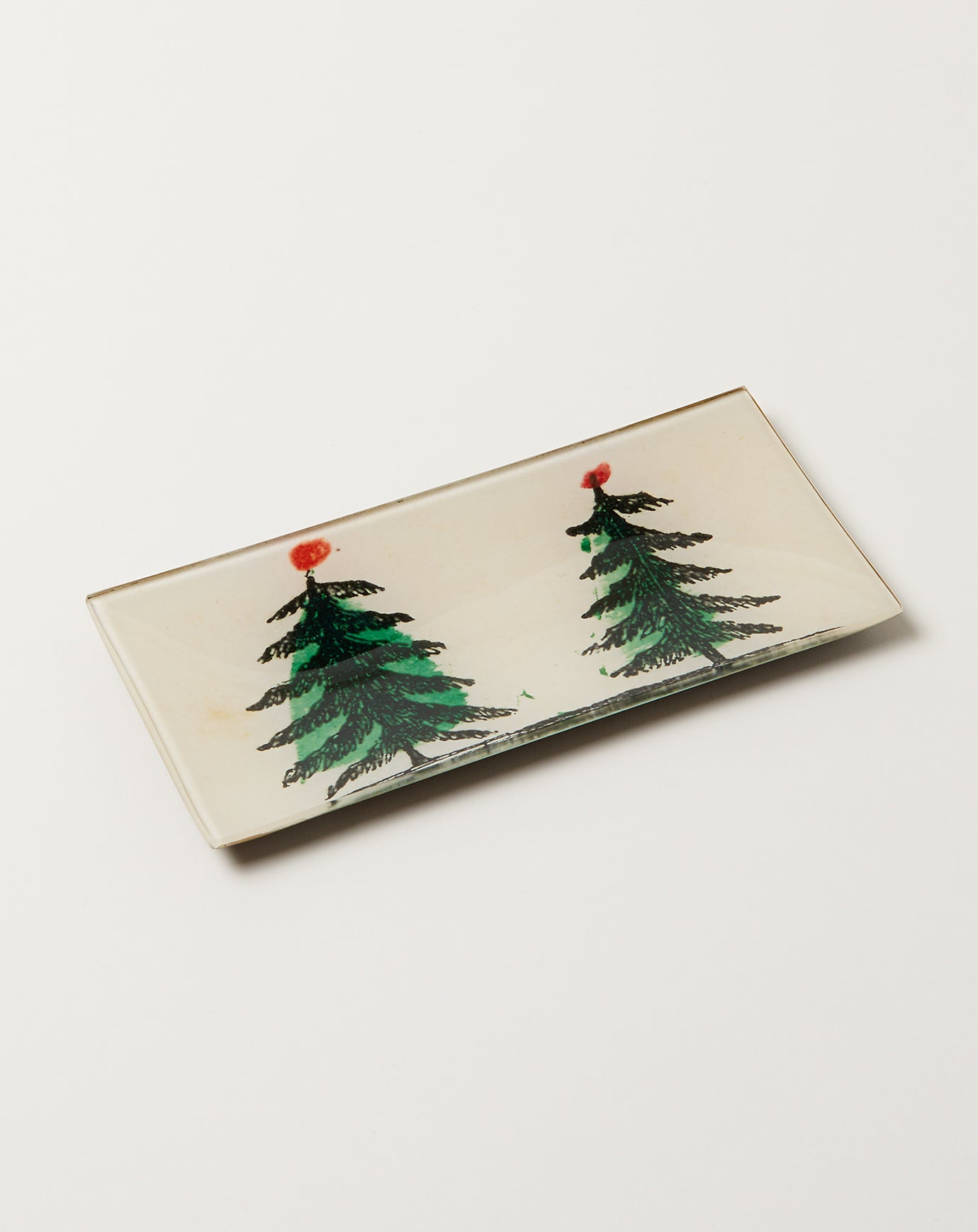 John Derian 2 Trees Rectangular Tray