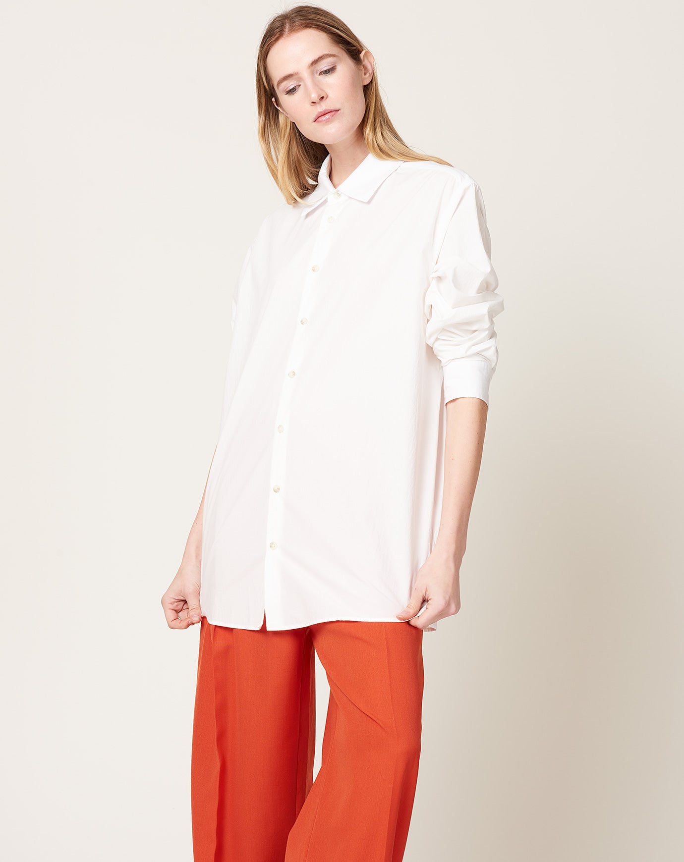 Kallmeyer Signature Button Down in White