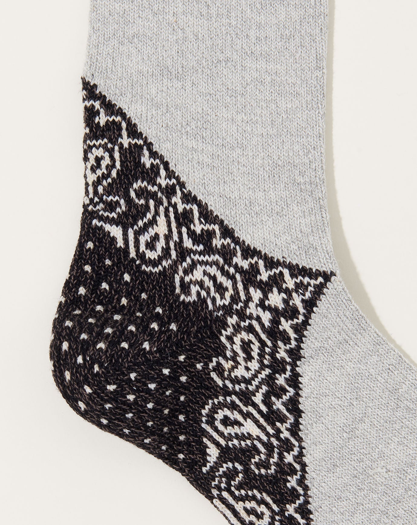 Kapital 96 Yarns Paisley Bandana Socks in Black