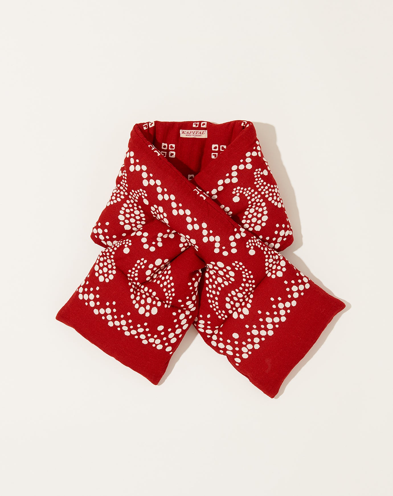 Kapital Bandana Kesa Scarf in Red