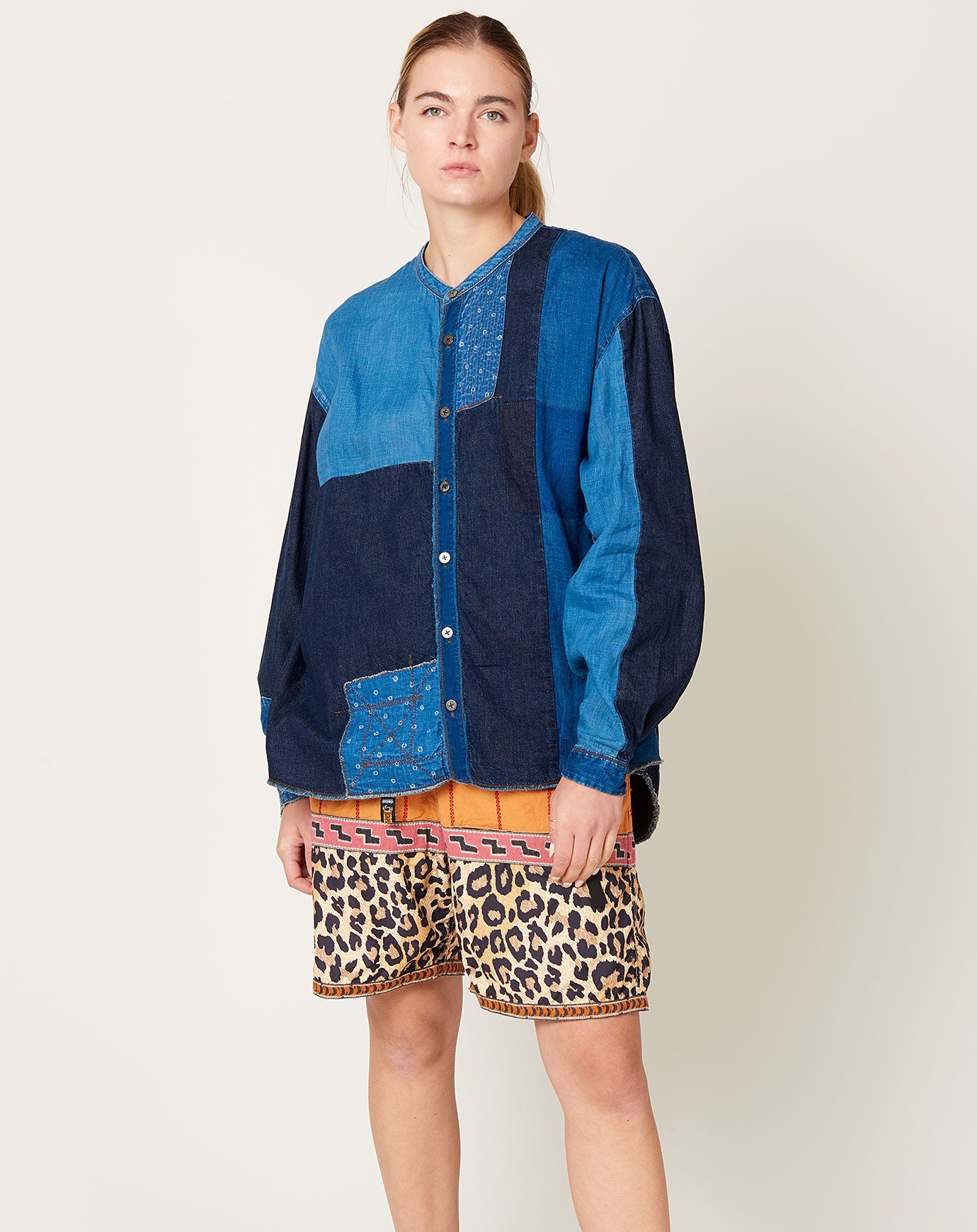 Kapital IDG Patchwork KATMANDU Shirt