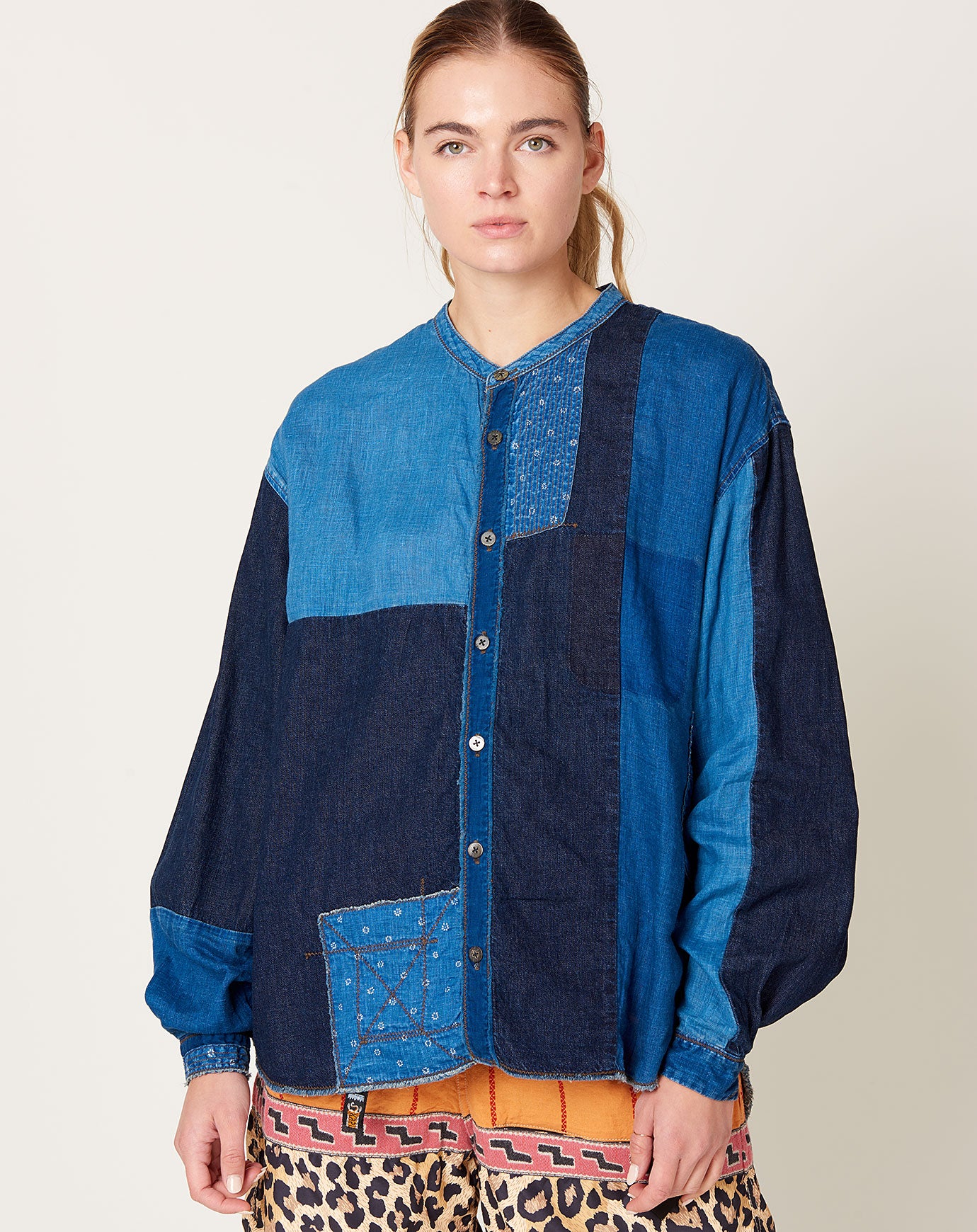 Kapital IDG Patchwork KATMANDU Shirt