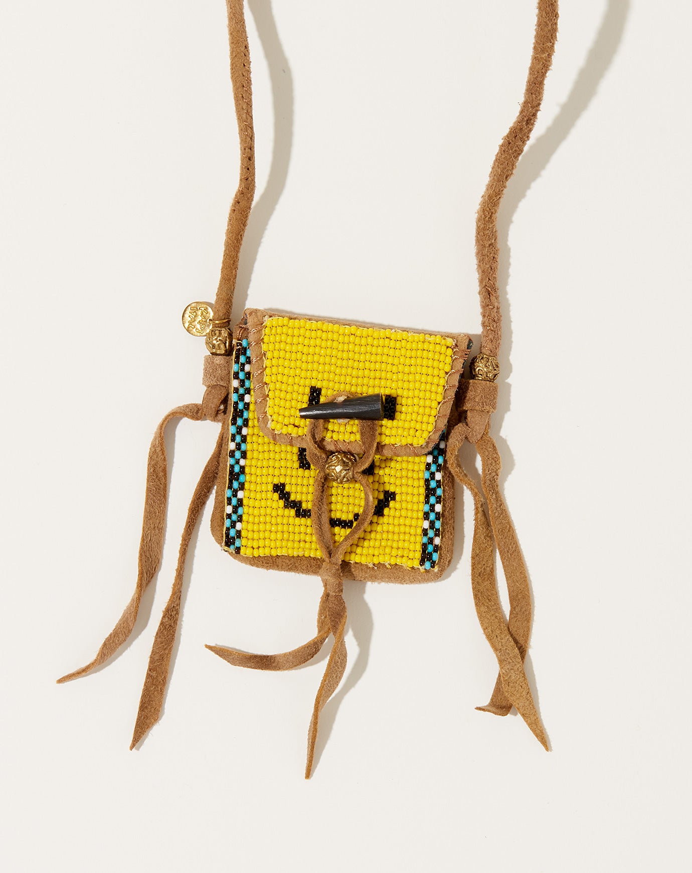 Kapital Deer Leather PUEBLO Charm (RAINBOWY)