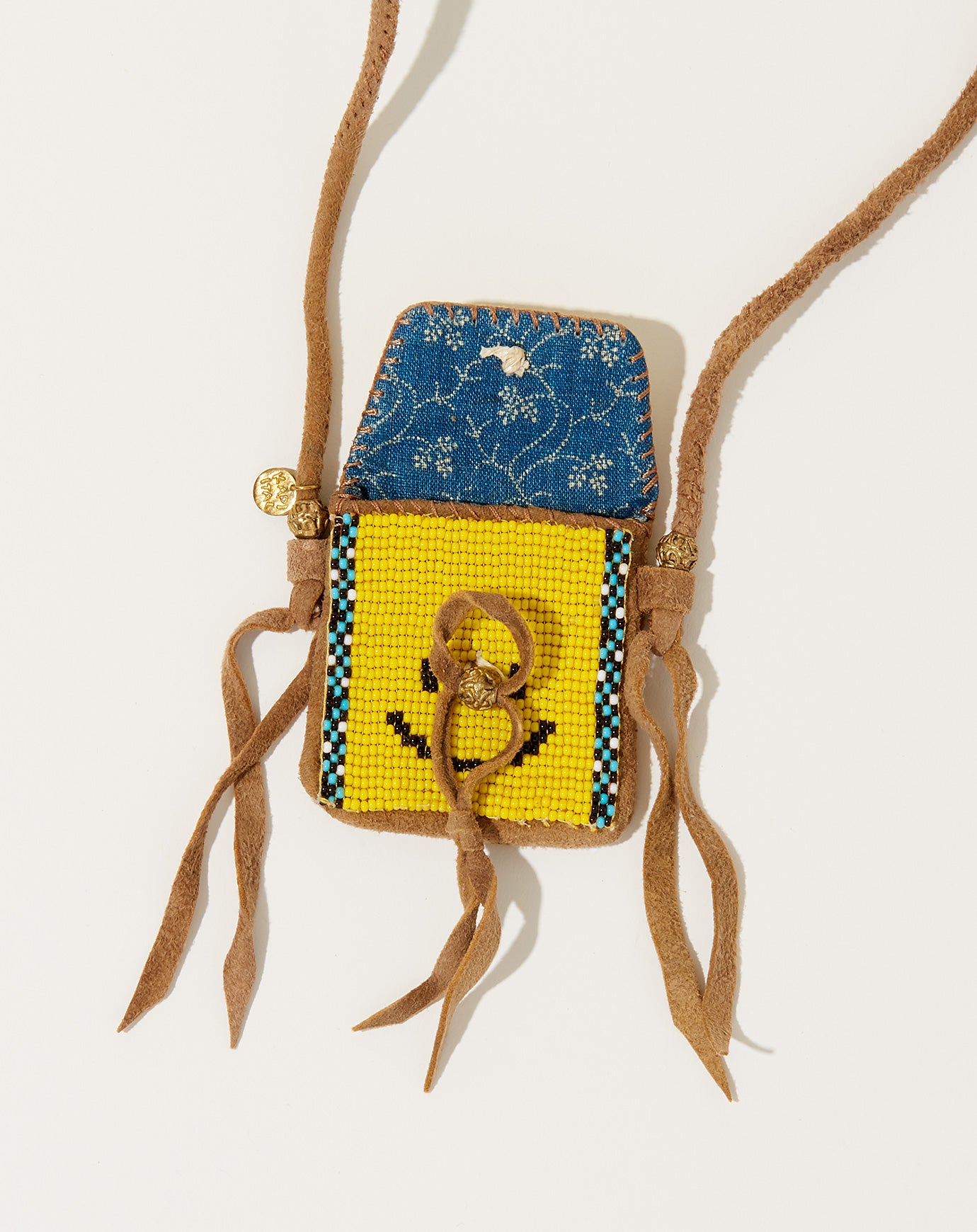 Kapital Deer Leather PUEBLO Charm (RAINBOWY)