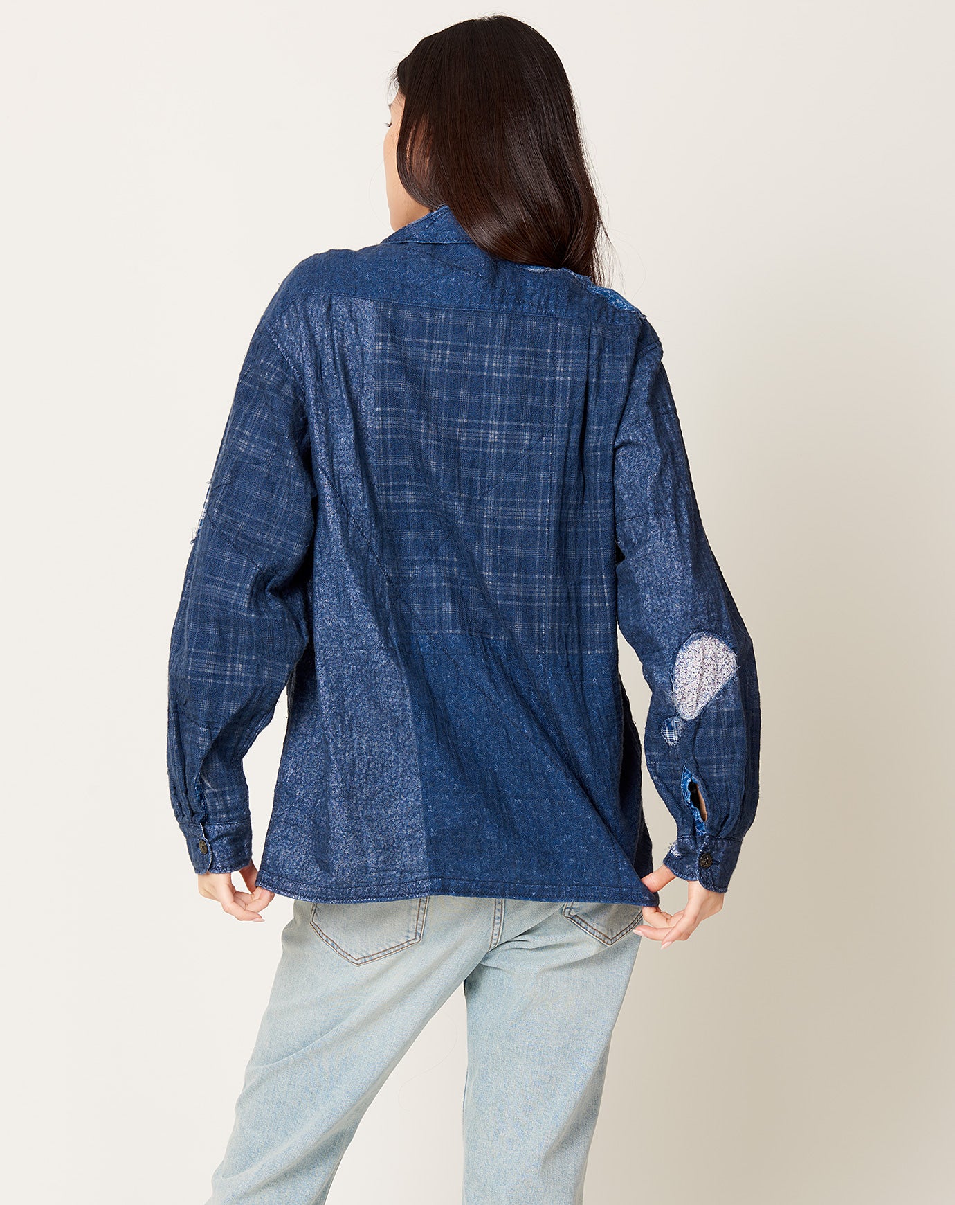 Kapital IDG Patchwork NORA-DOT Board Shirt