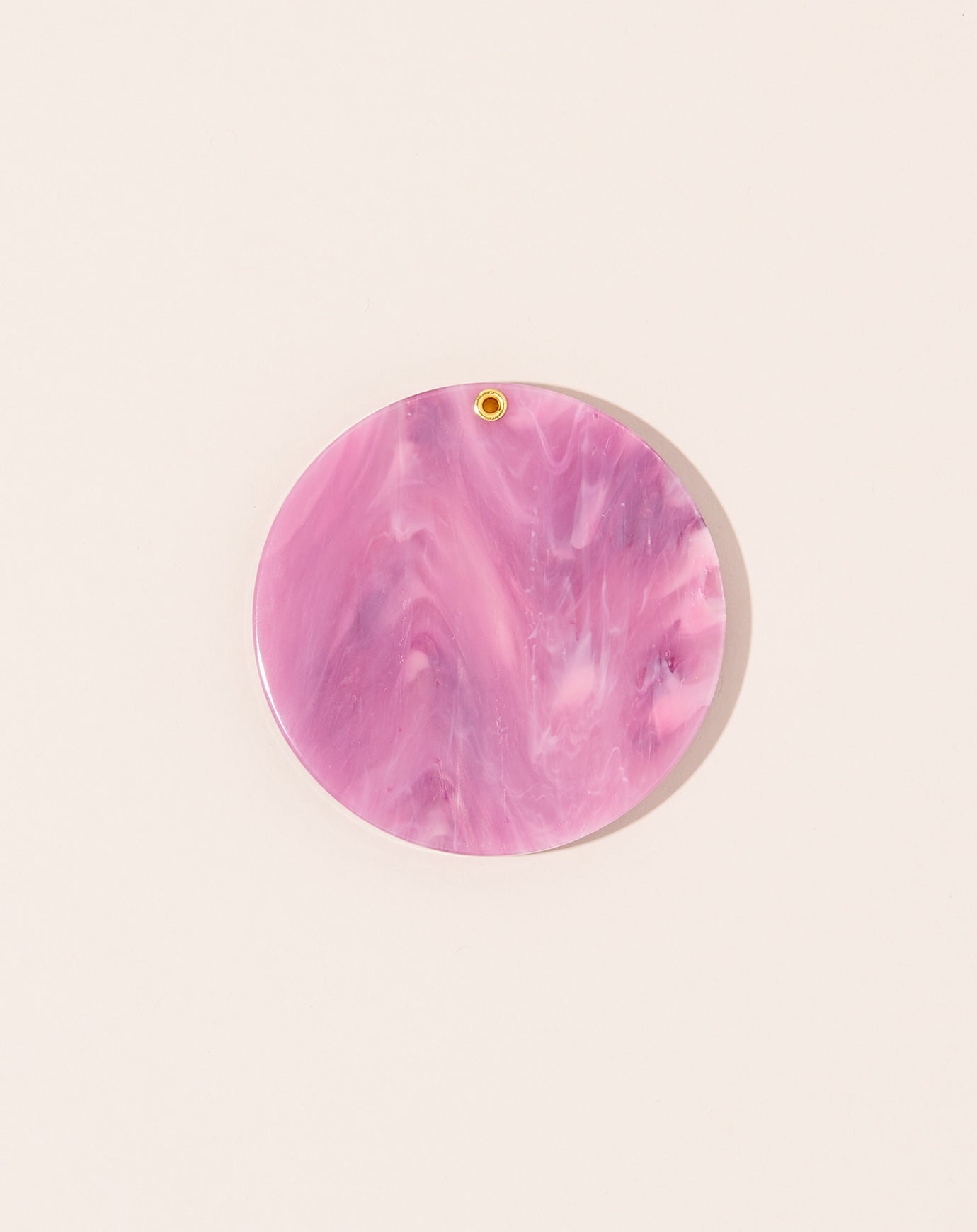 Machete Circle Mirror in Orchid