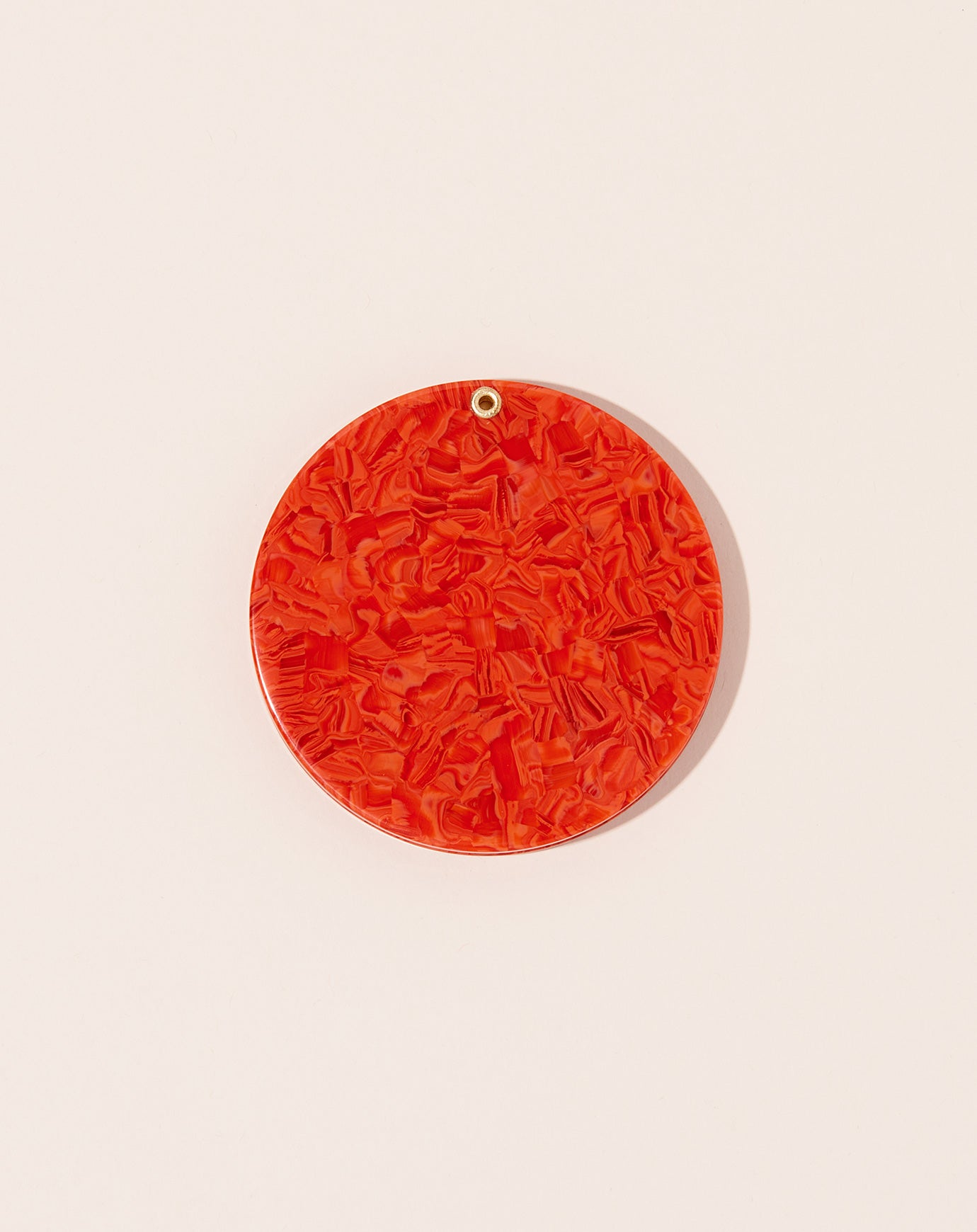 Machete Circle Mirror in Poppy