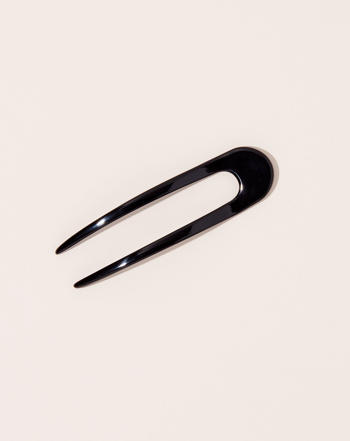 Machete French Hair Pin in Black