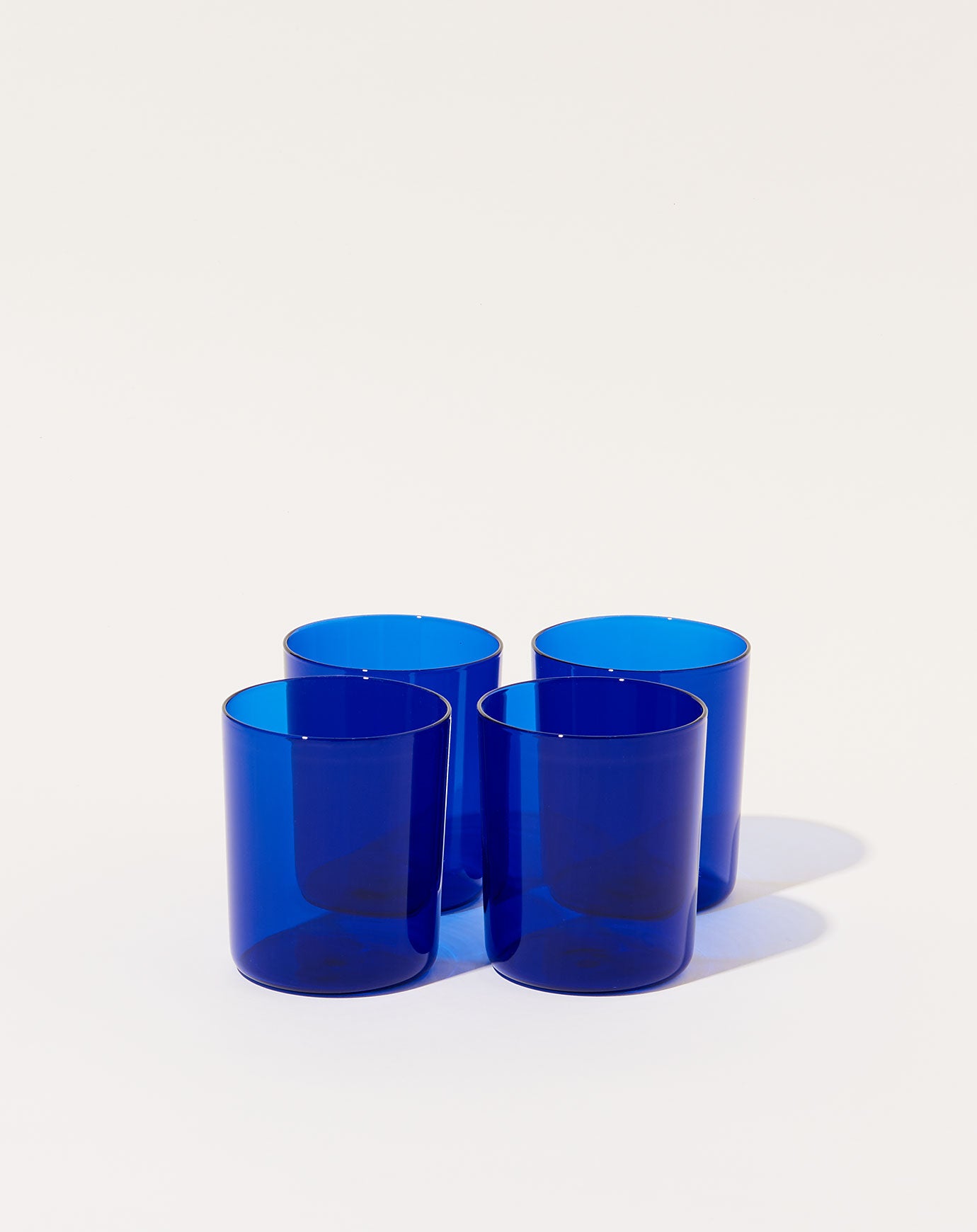 Maison Balzac Set of 4 Goblets in Indigo