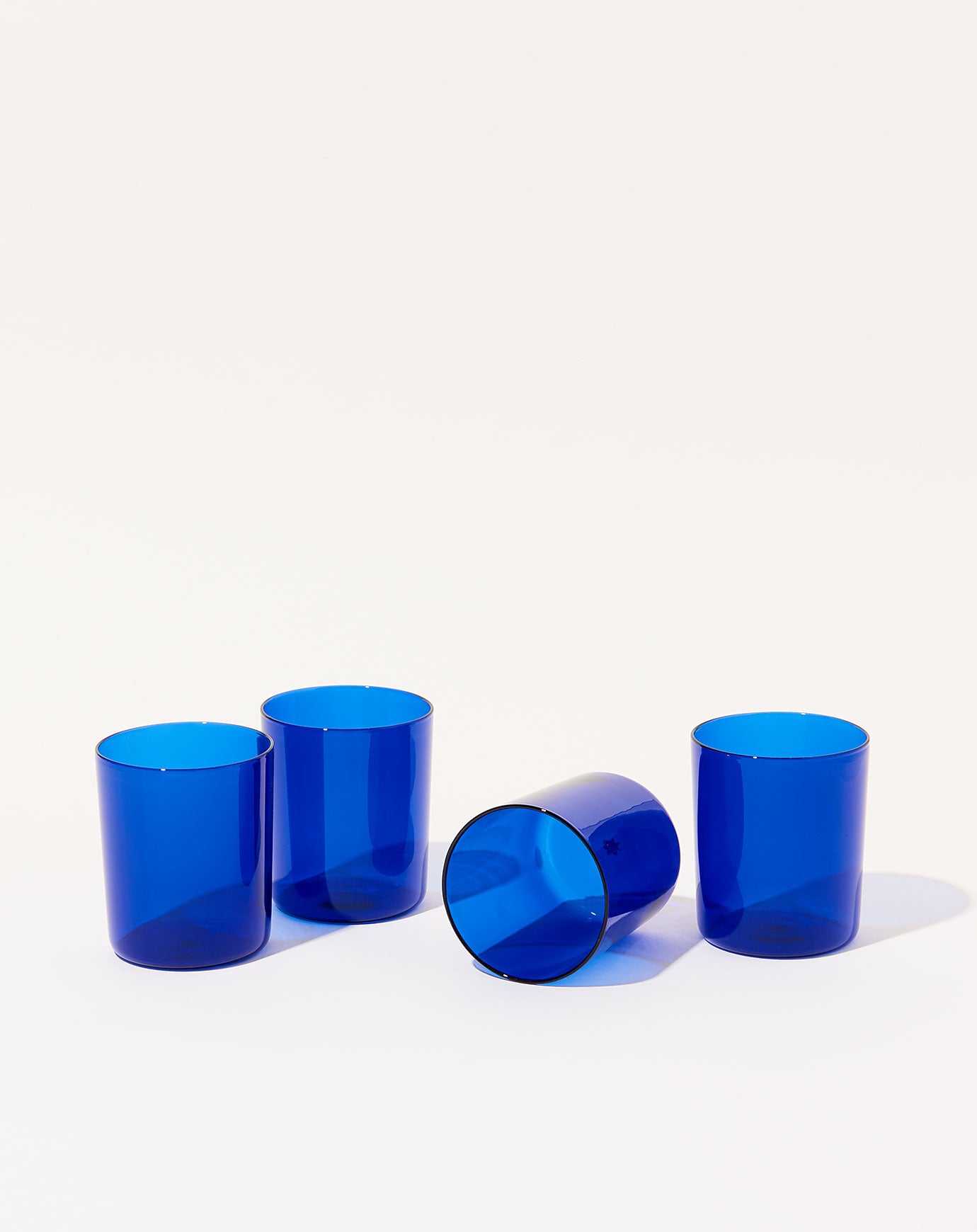 Maison Balzac Set of 4 Goblets in Indigo