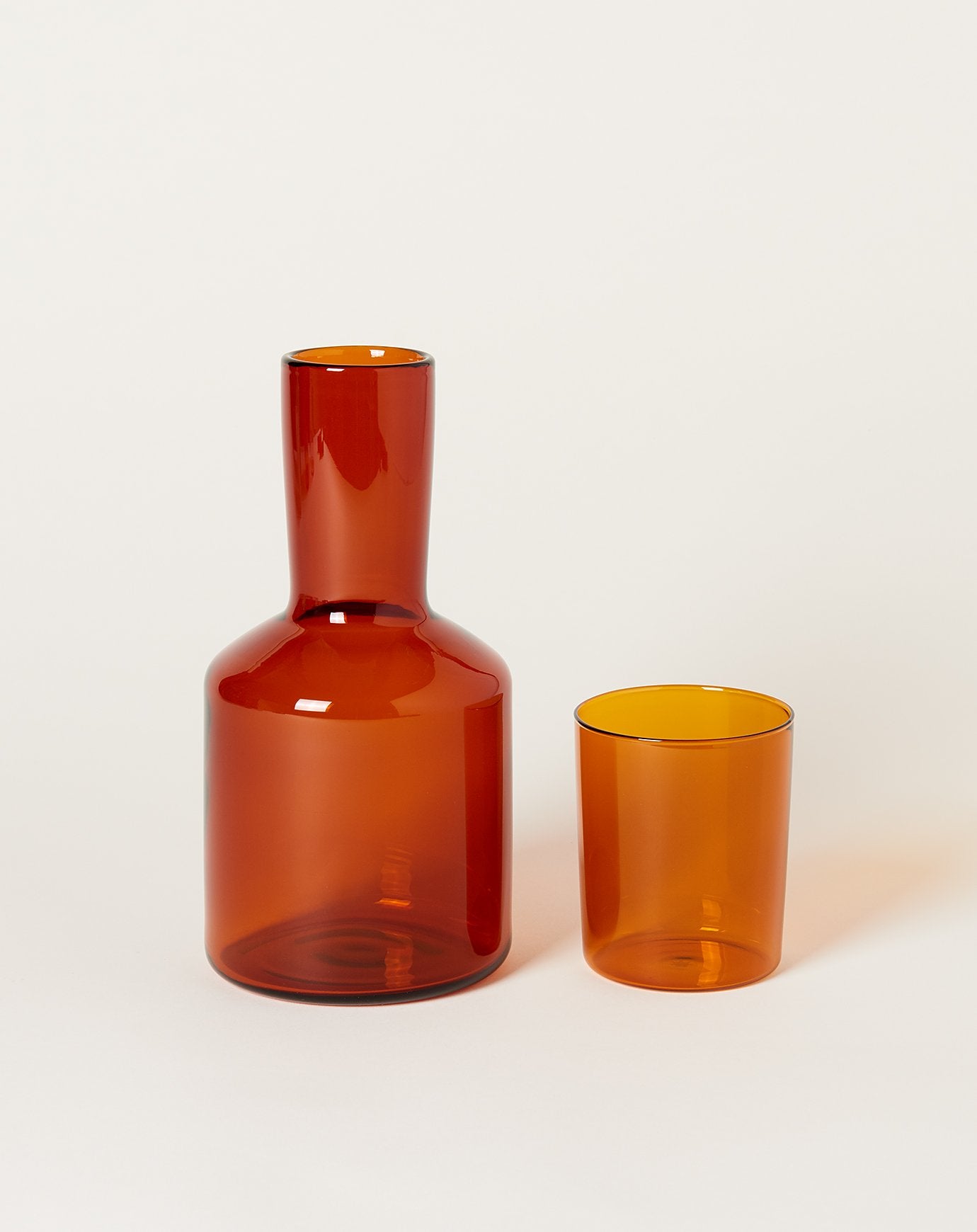 Maison Balzac Carafe Set in Amber