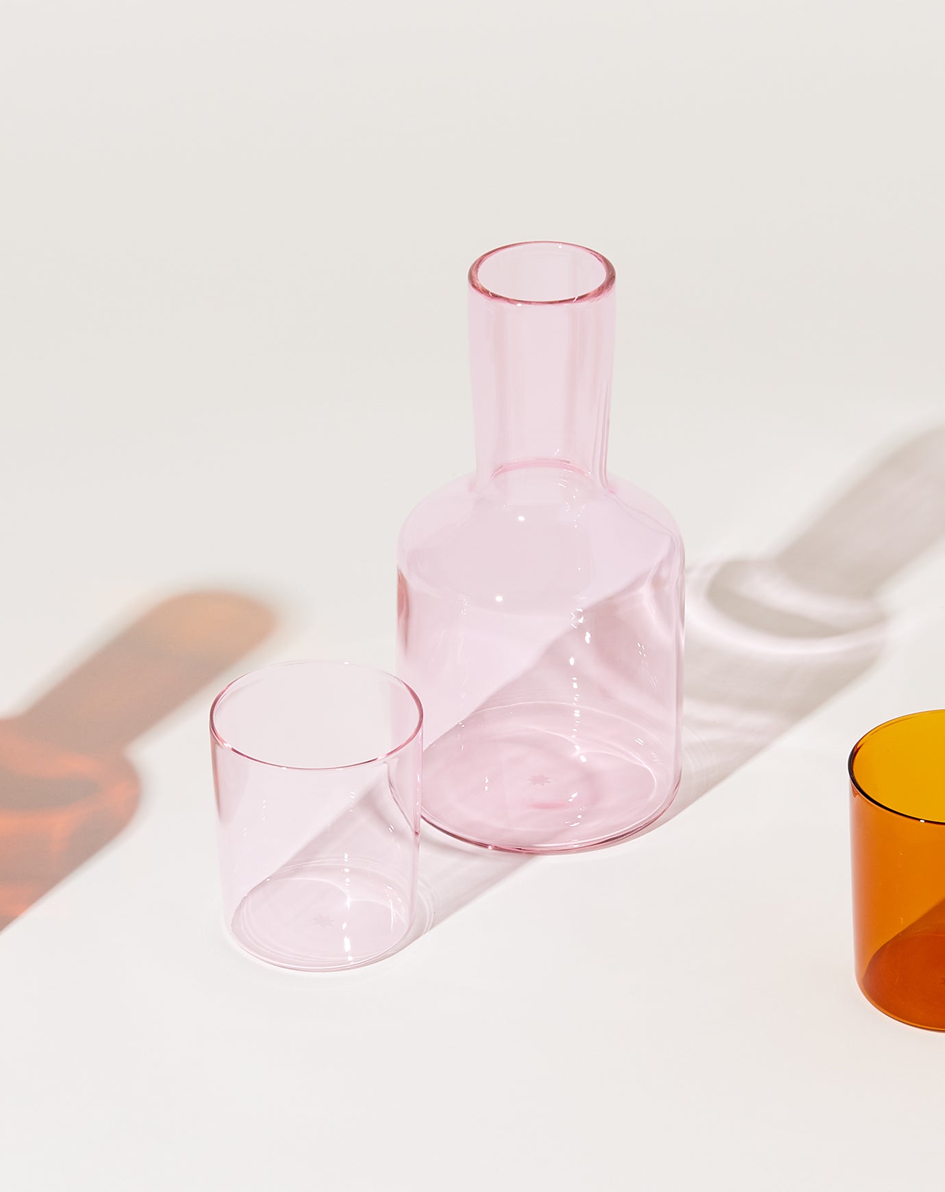 Maison Balzac Carafe Set in Rose