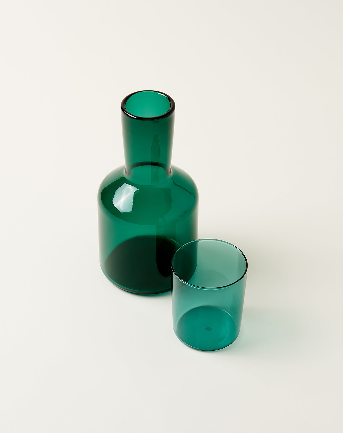 Maison Balzac Carafe Set in Teal