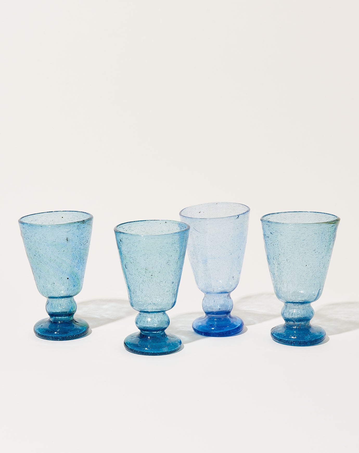 Malaika Sultan Wine Glass in Blue