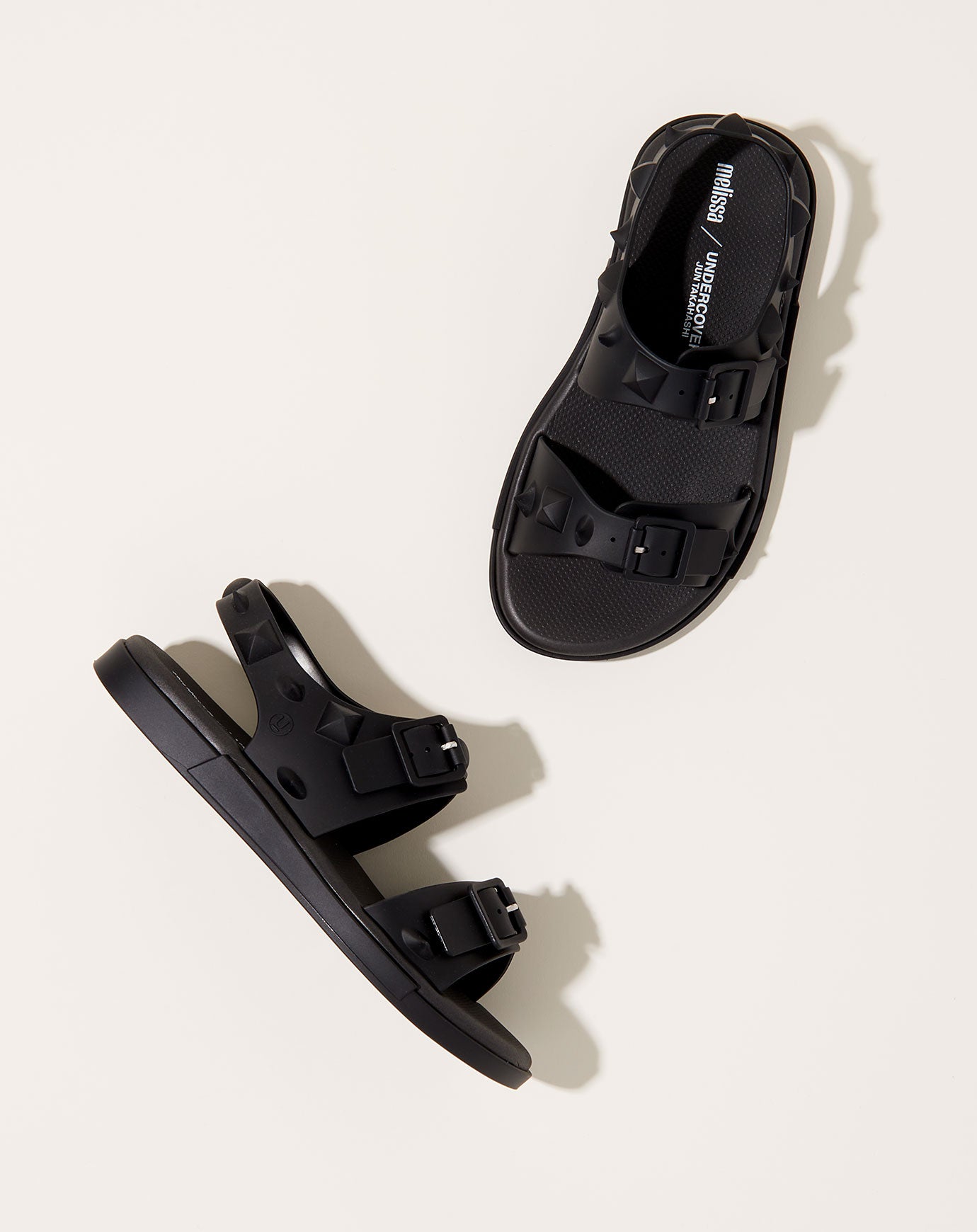 Melissa X Undercover Spikes Sandal in Black