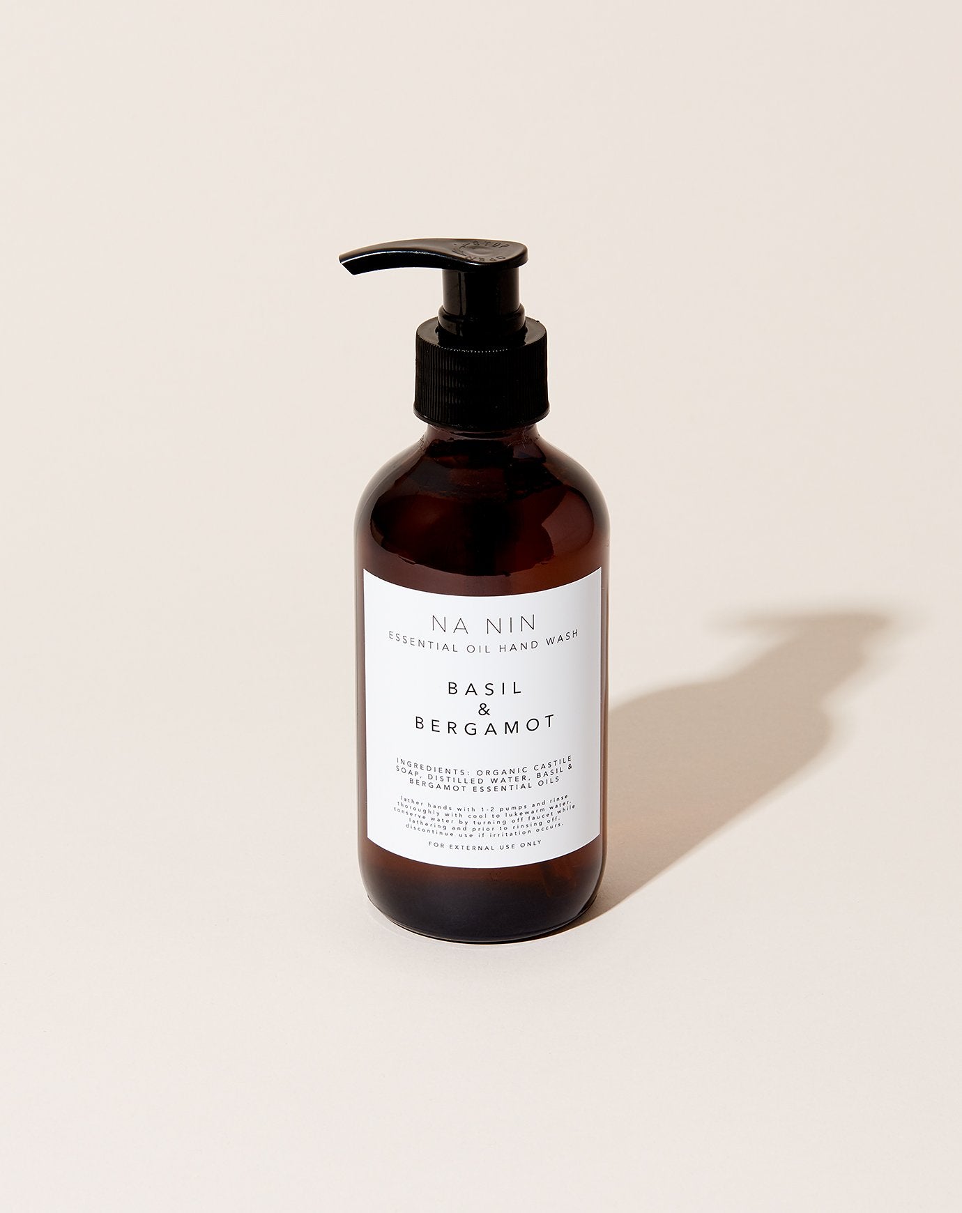 Na Nin Essential Oil Handwash in Basil and Bergamont