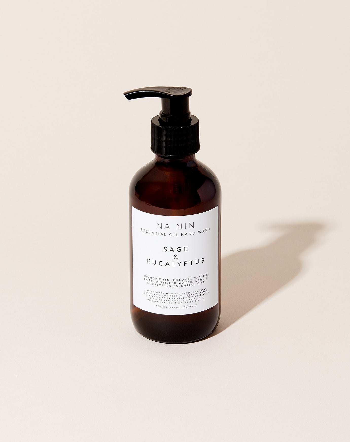 Na Nin Essential Oil Handwash in Sage and Eucalyptus