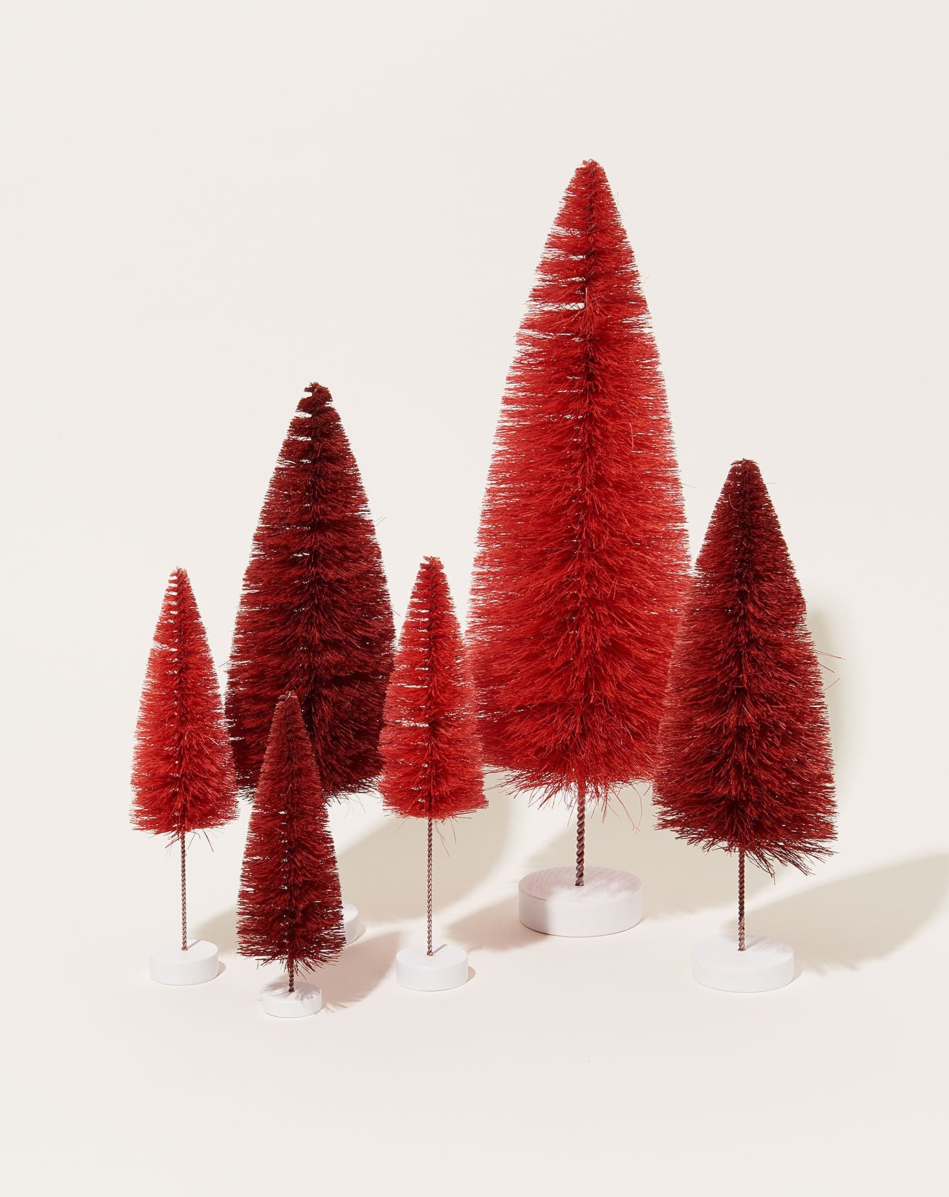 Cody Foster Bottle Brush Tree in Red