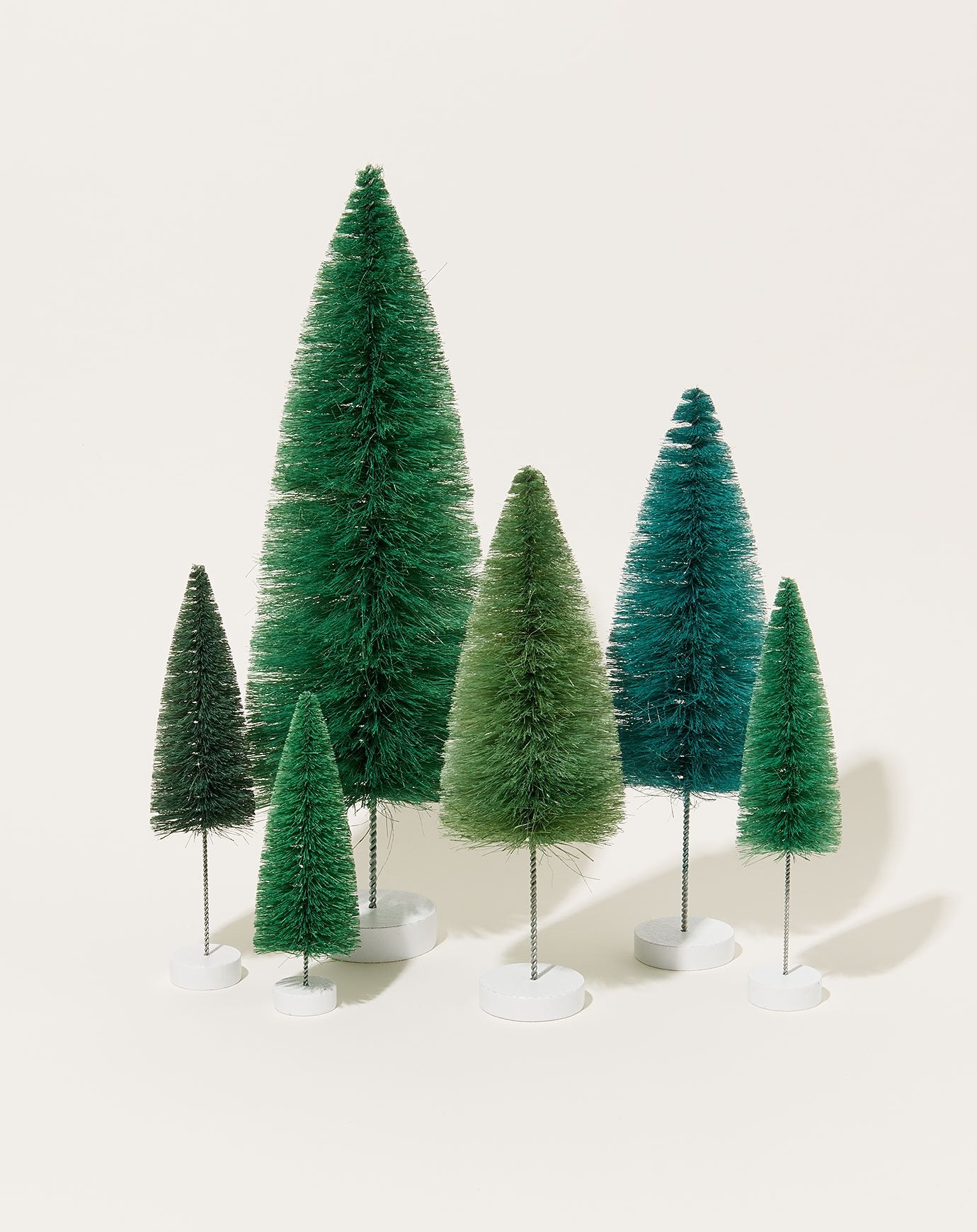 Cody Foster Bottle Brush Tree in Teal