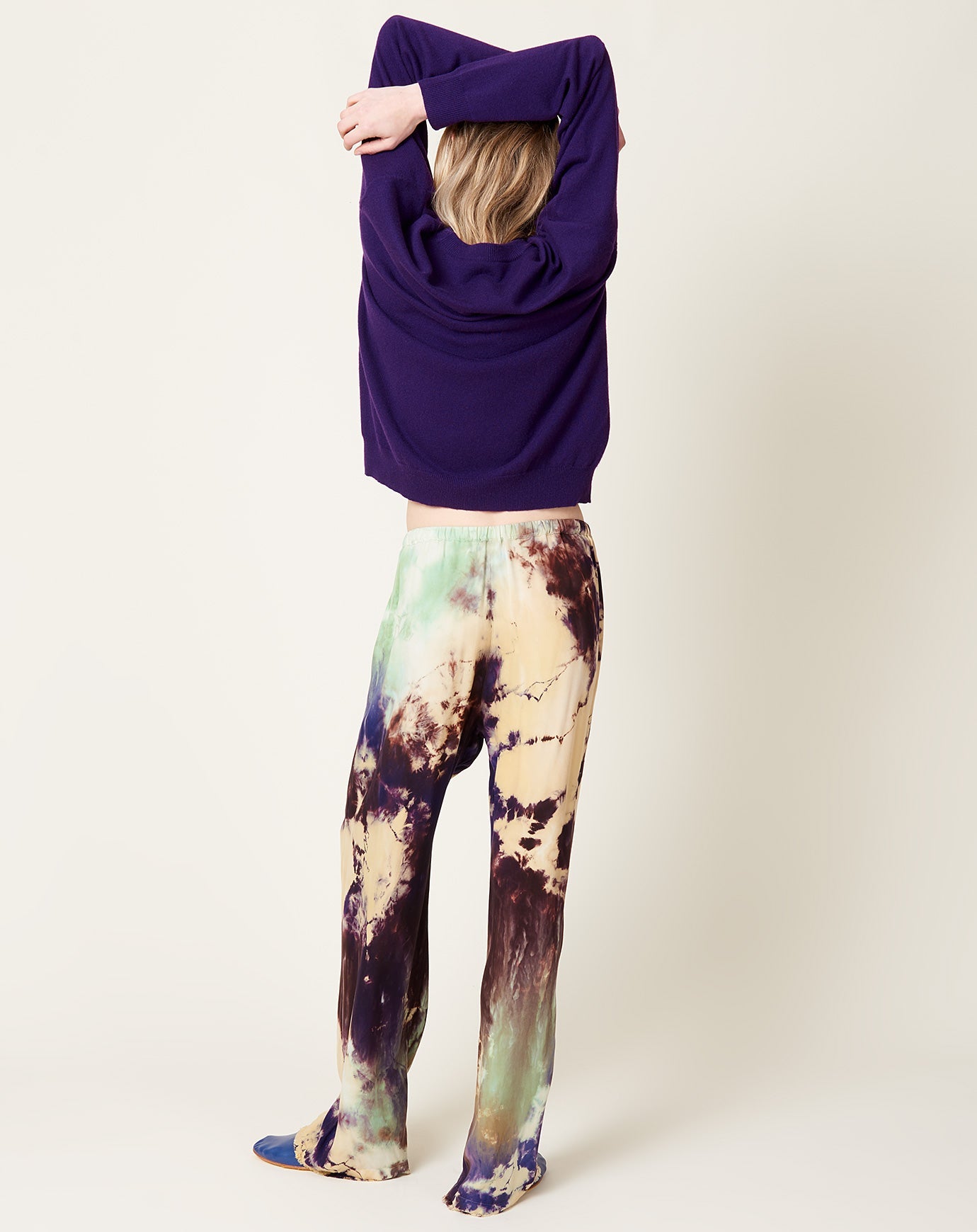 Raquel Allegra Ione Pant in Cosmic Violet