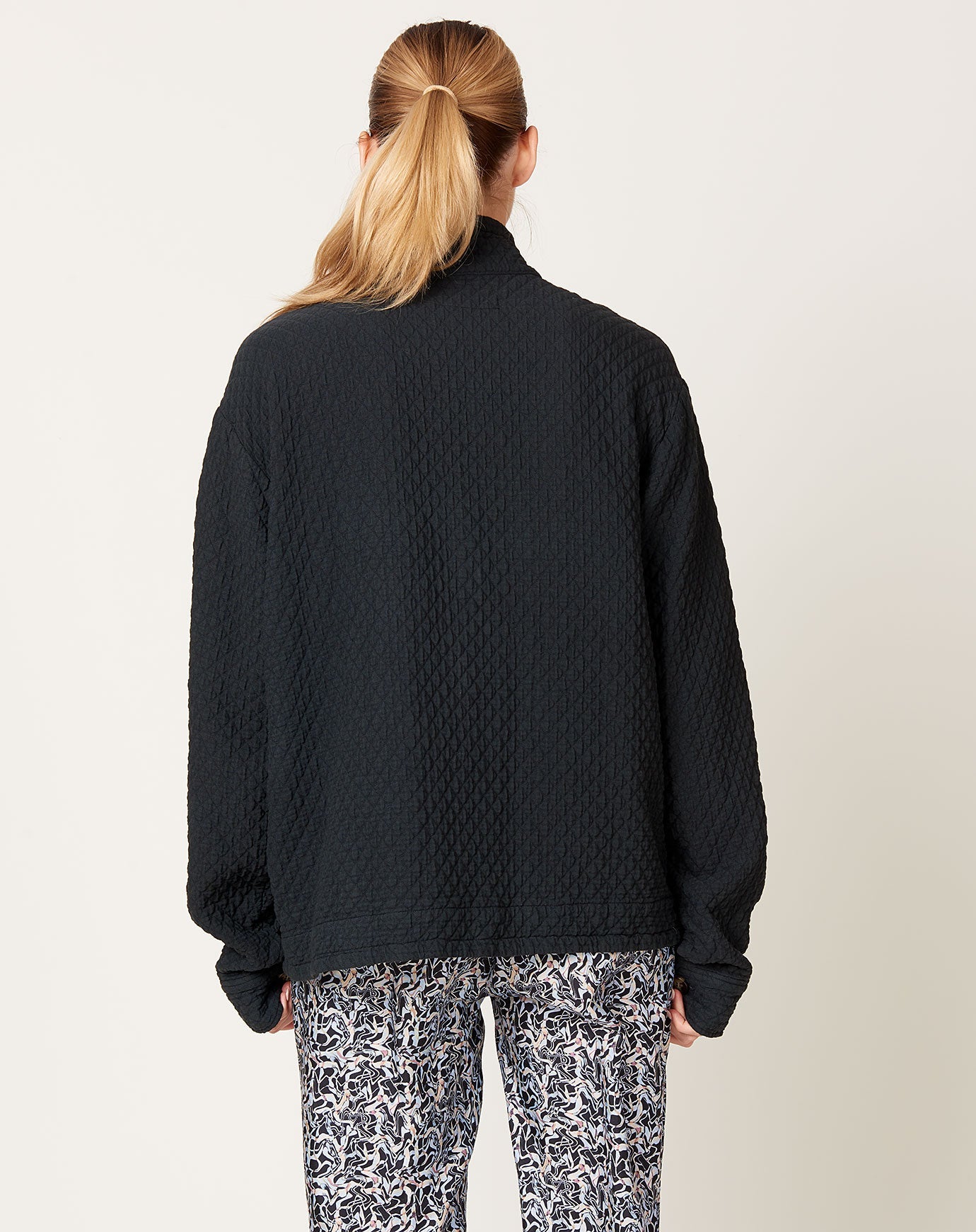 Raquel Allegra Quilted Jacket in Black