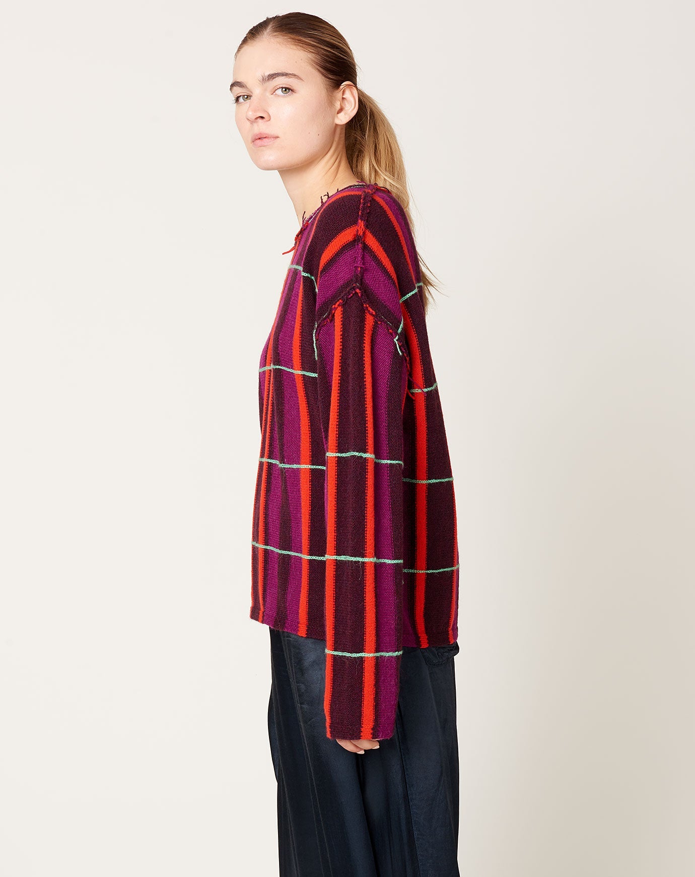 Raquel Allegra Red Hills Ghost Ranch Sweater