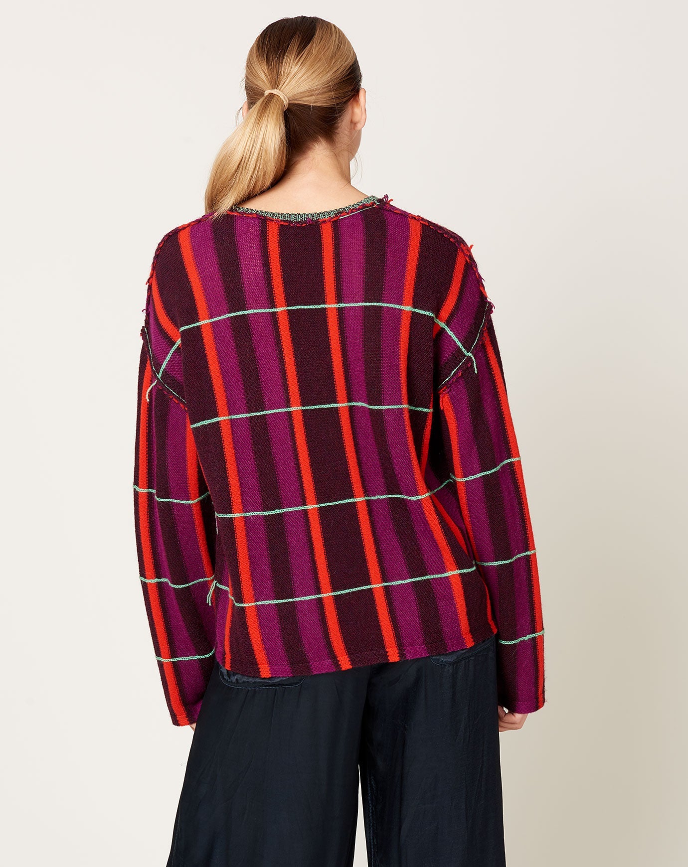 Raquel Allegra Red Hills Ghost Ranch Sweater