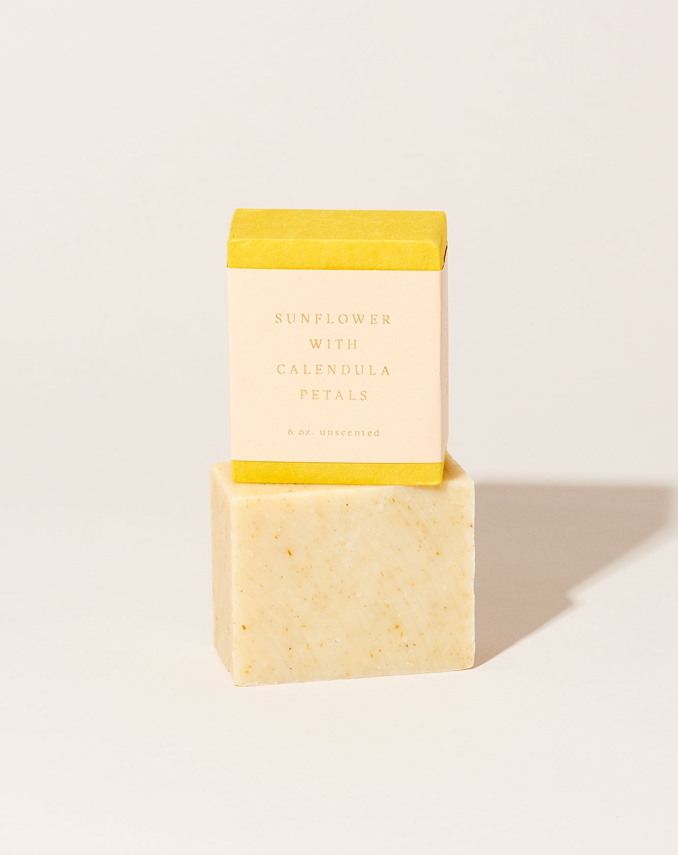 Saipua Sunflower Soap with Calendula Petals