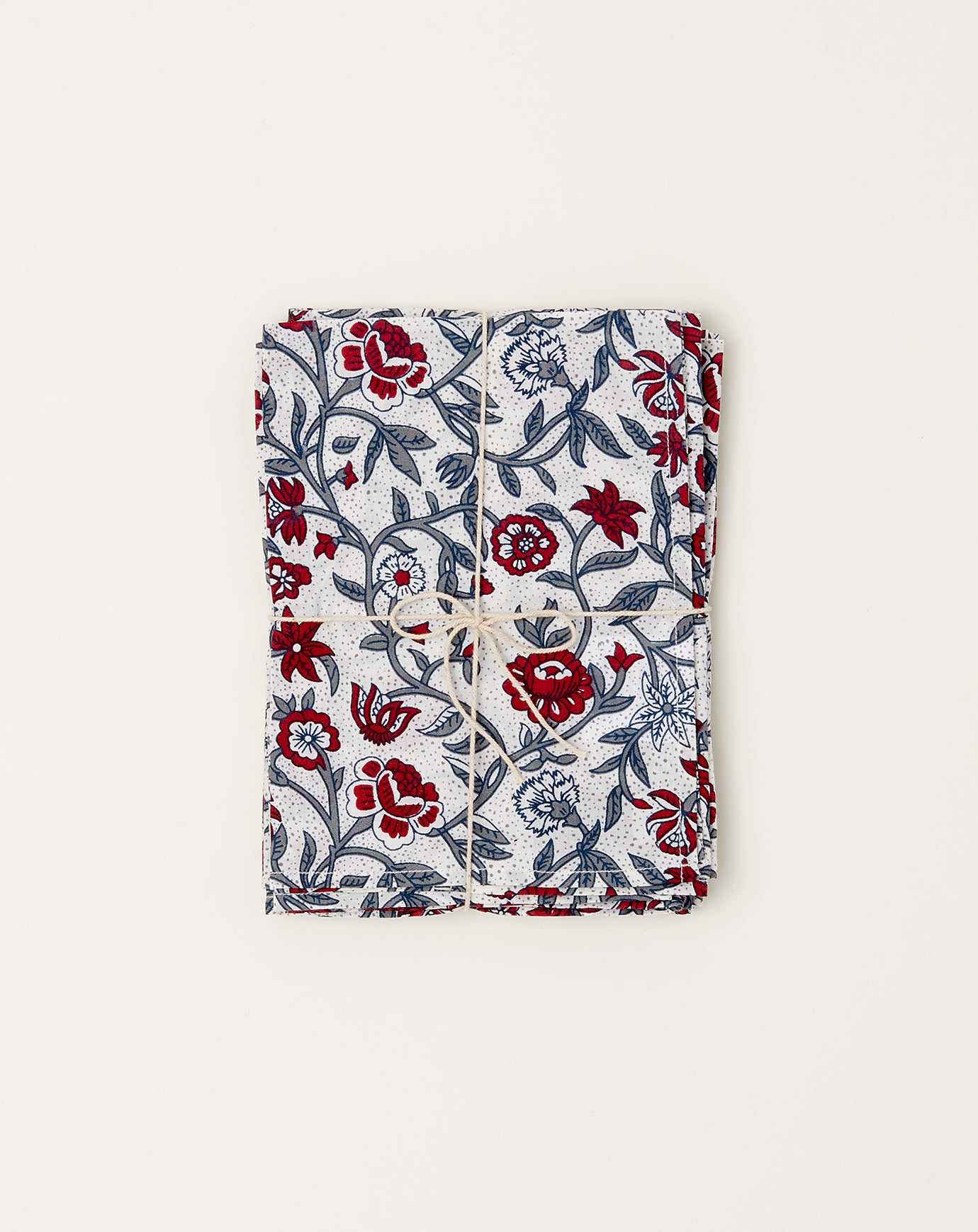 Scarlette Ateliers Marigold Napkin Set in Red