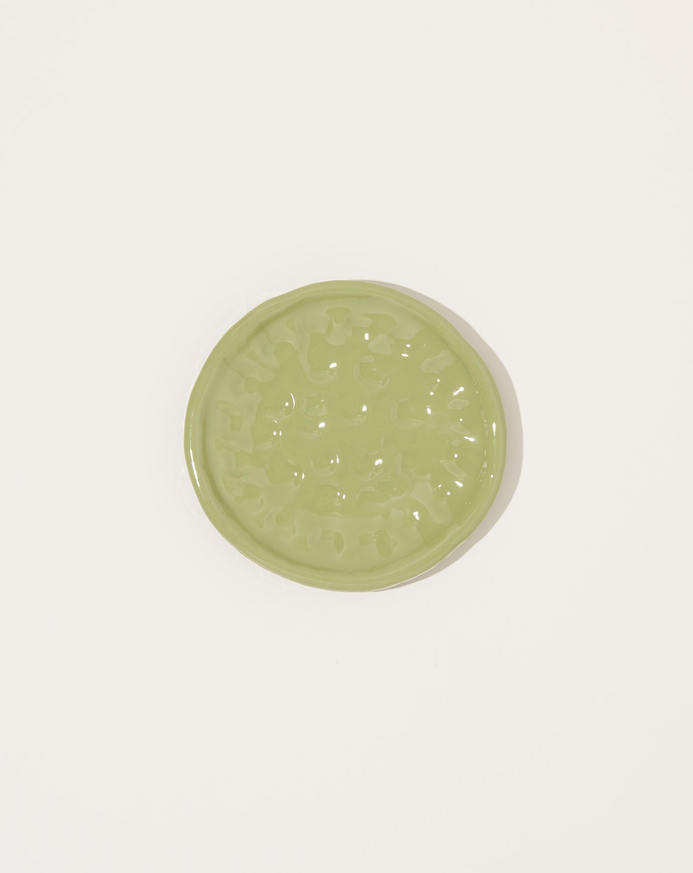 Sean Gerstley Dessert Plate in Froggy Green