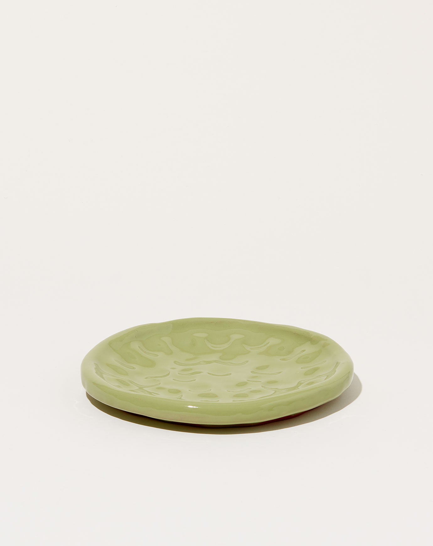 Sean Gerstley Dessert Plate in Froggy Green