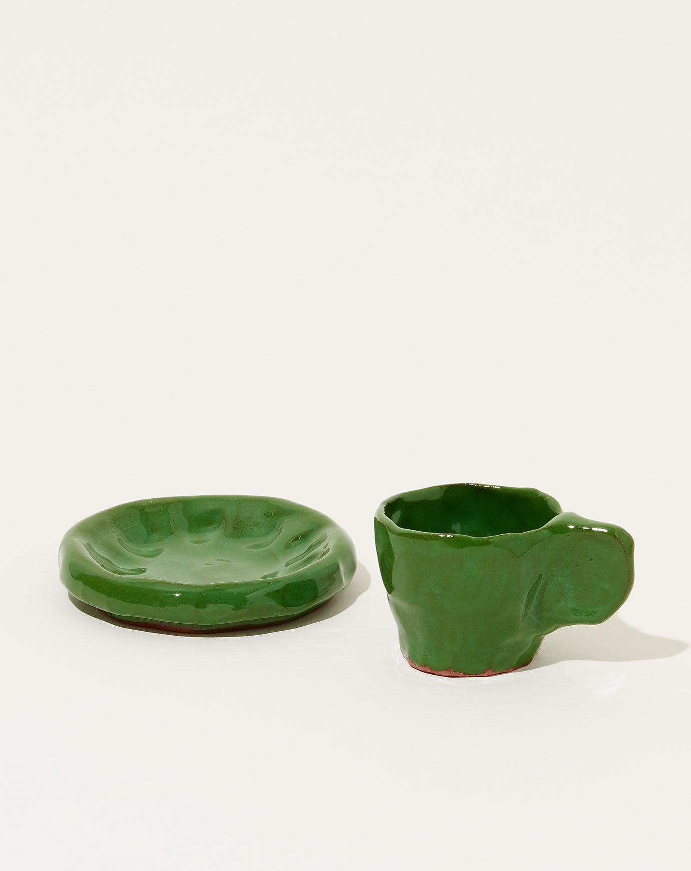 Sean Gerstley Espresso Set in Froggy Green