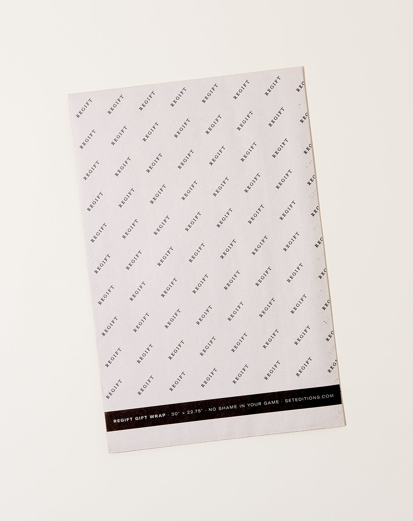 Set Editions Regift Gift Wrap