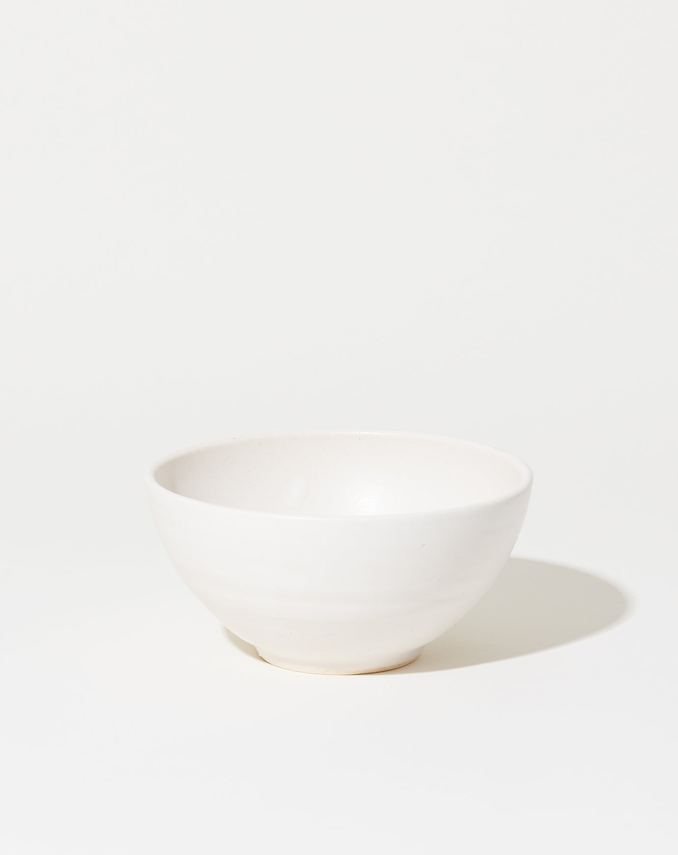 Sheldon Ceramics Farmhouse Dessert Bowl in Eggshell